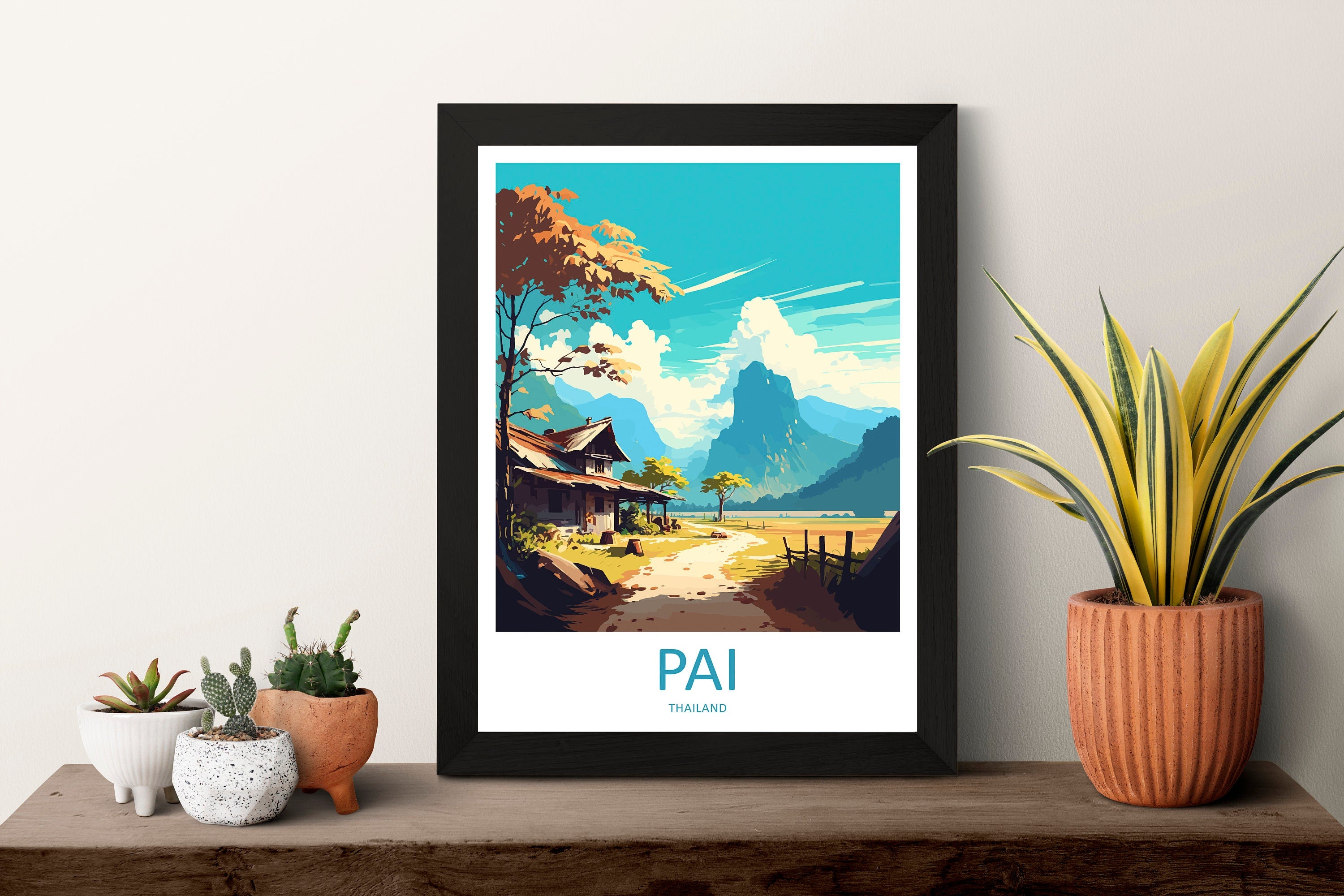 Pai Travel Print