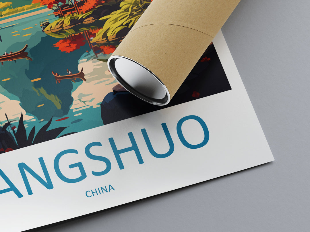 Yangshuo Travel Print Wall Art Yangshuo Wall Hanging Home Décor Yangshuo Gift Art Lovers Wall Art China Travel Print Yangshuo Travel Gift
