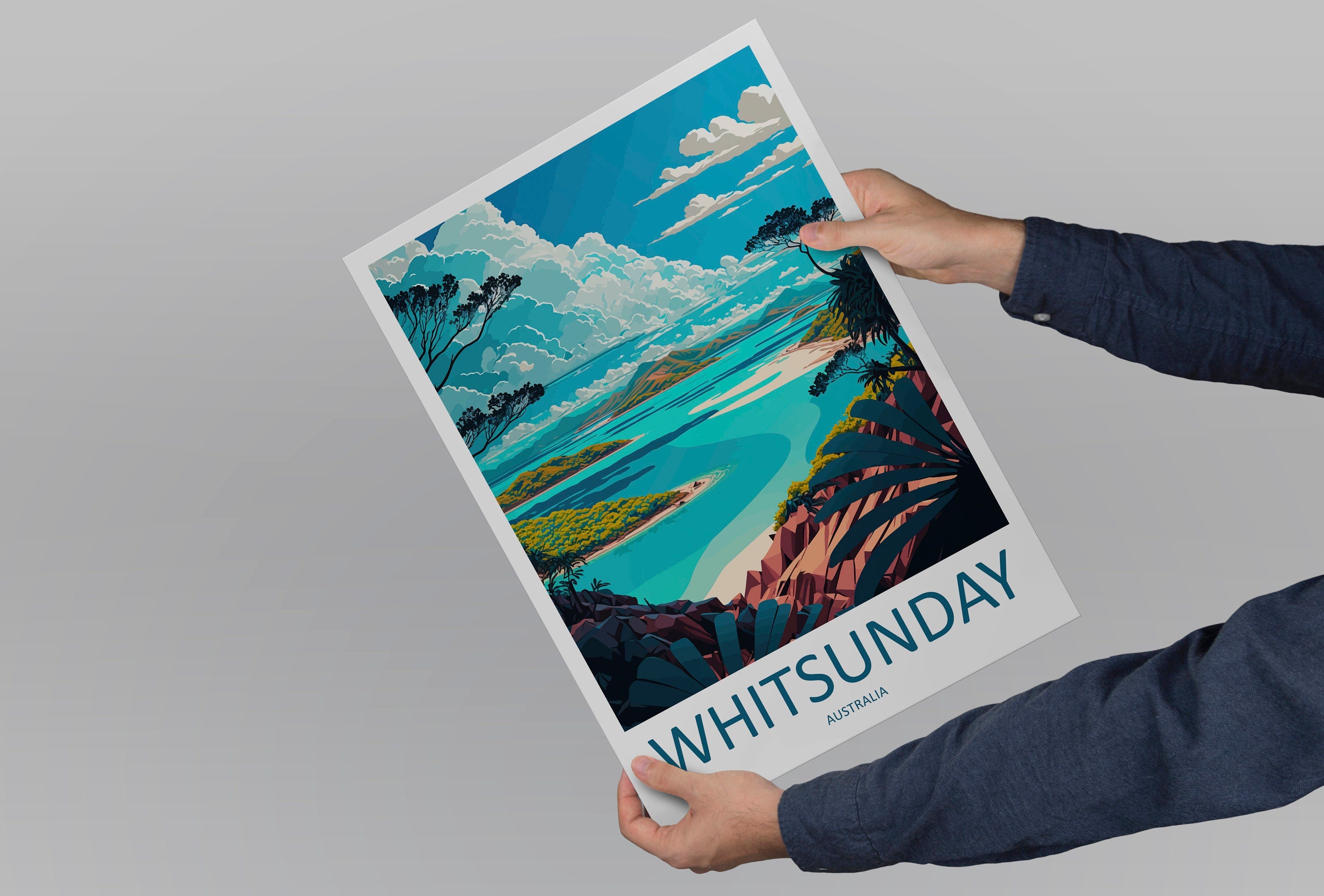 Whitsunday Travel Print