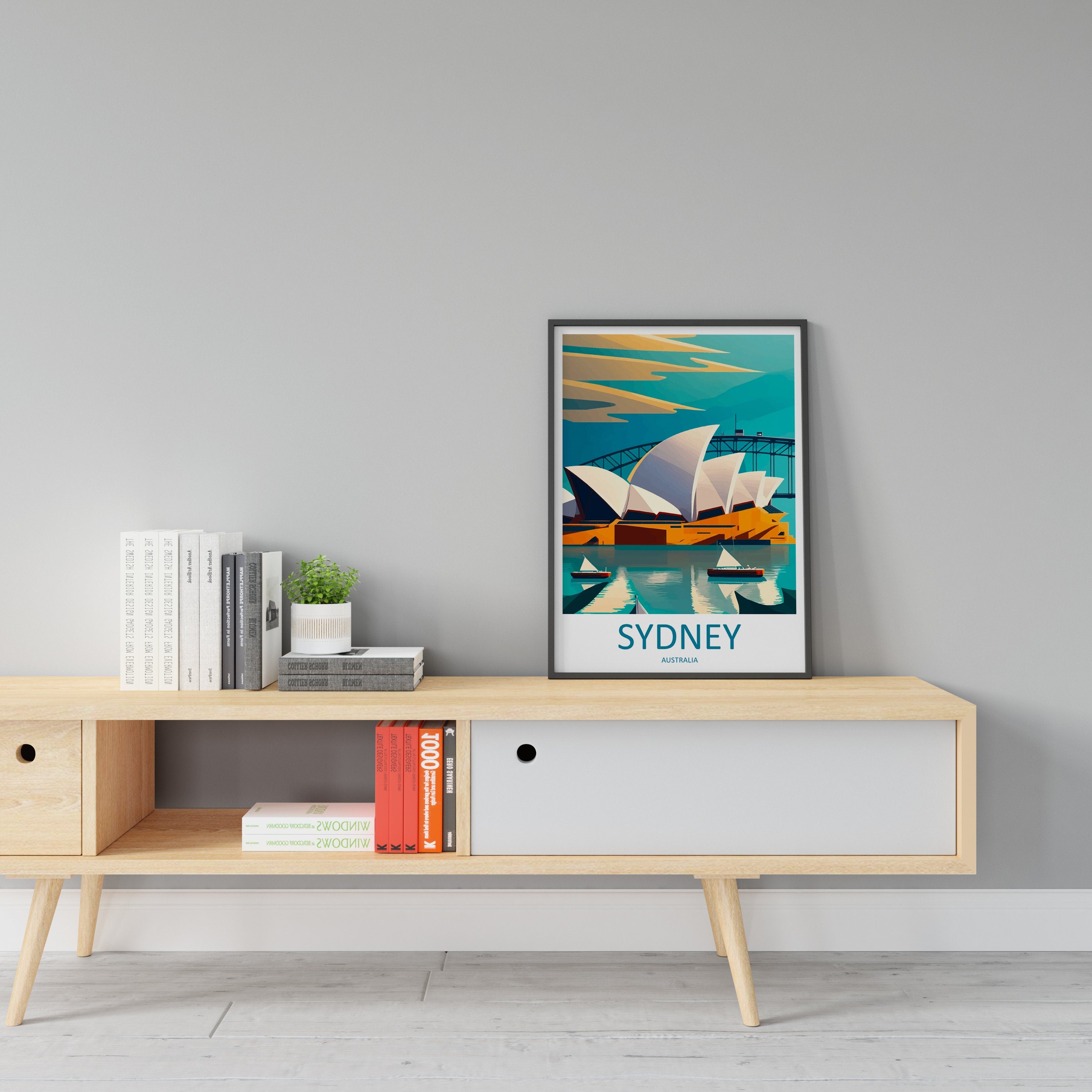 Sydney Opera House Travel Print