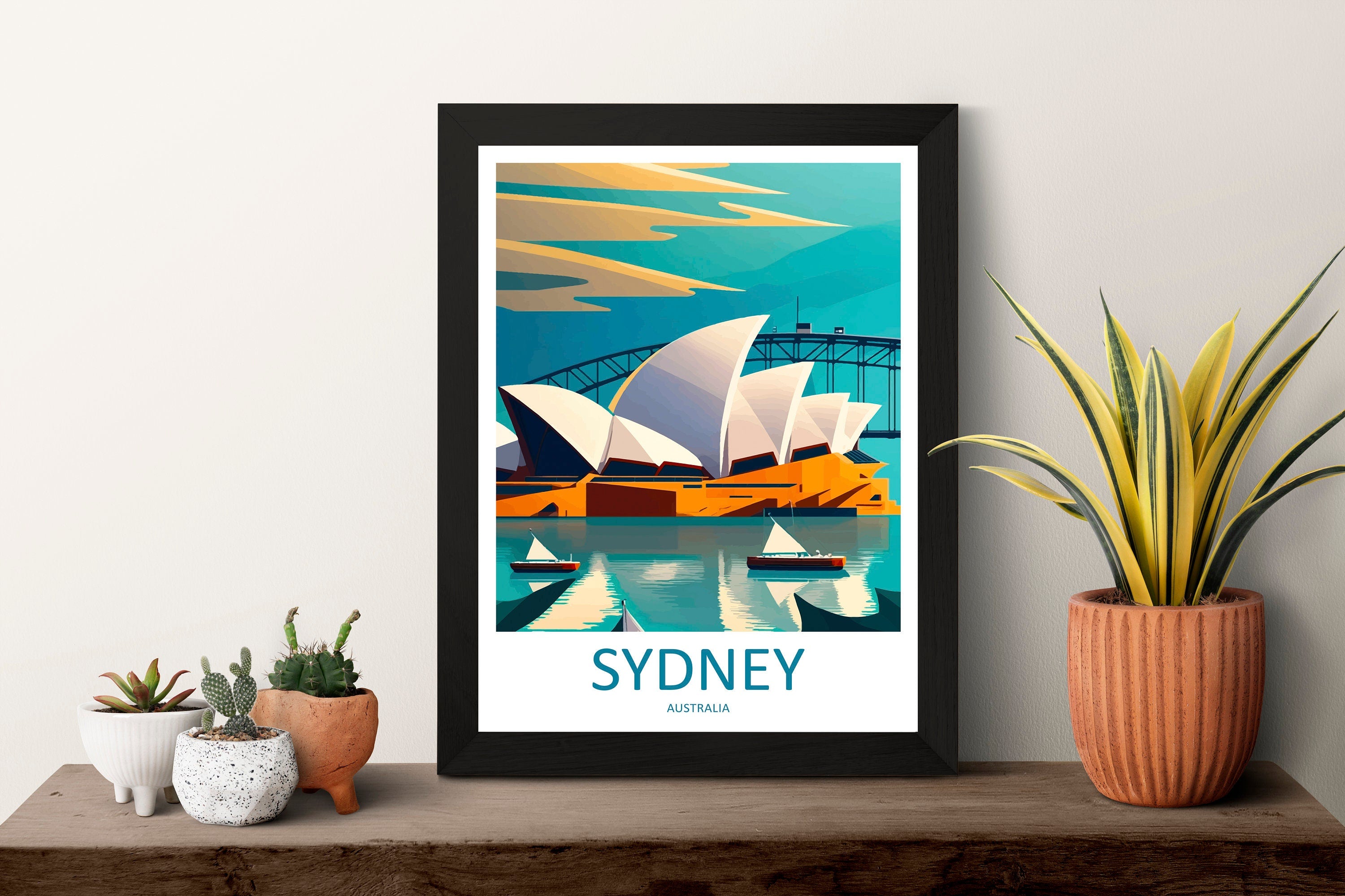 Sydney Opera House Travel Print