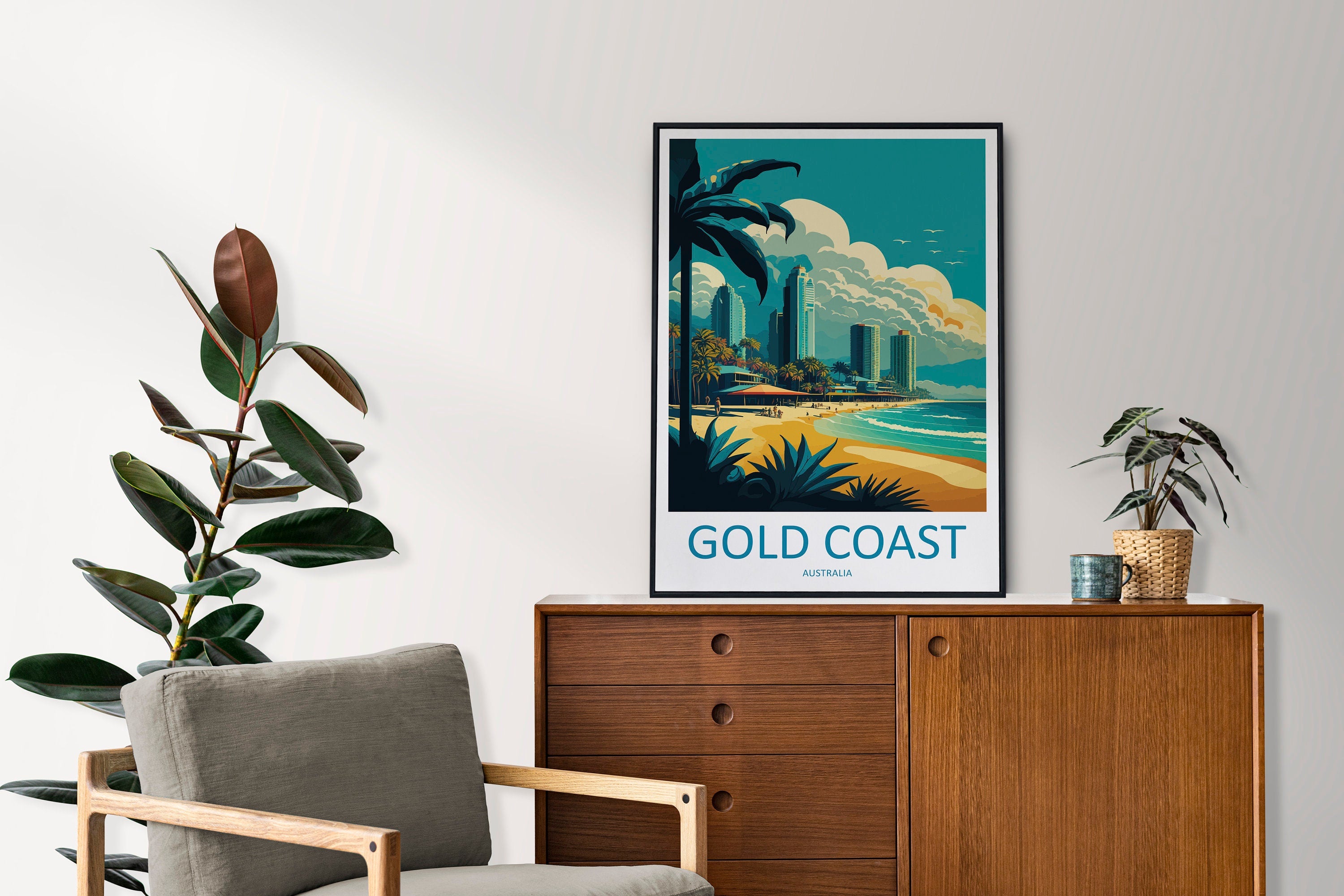 Gold Coast Travel Print