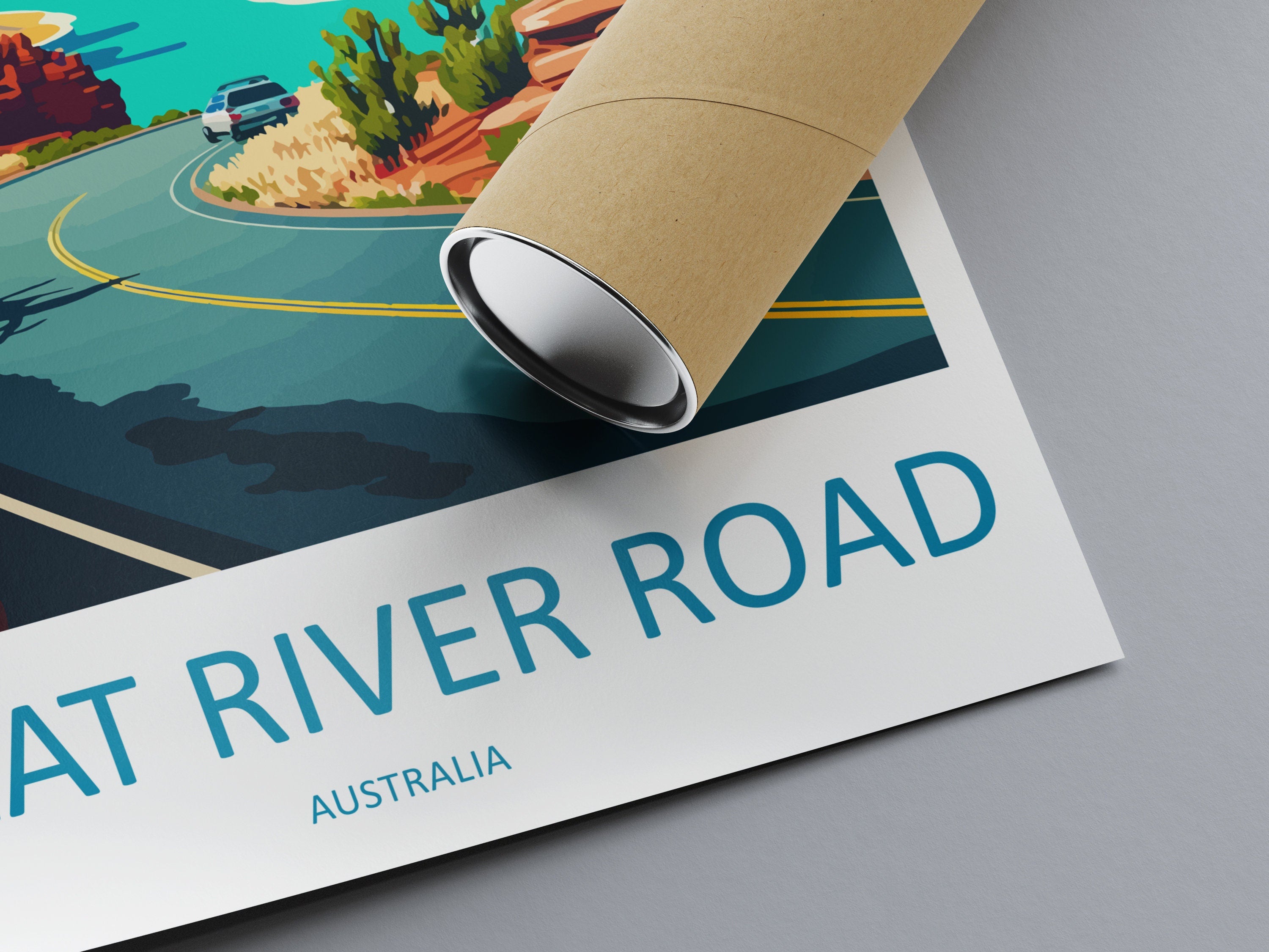 Great River Road Travel Print