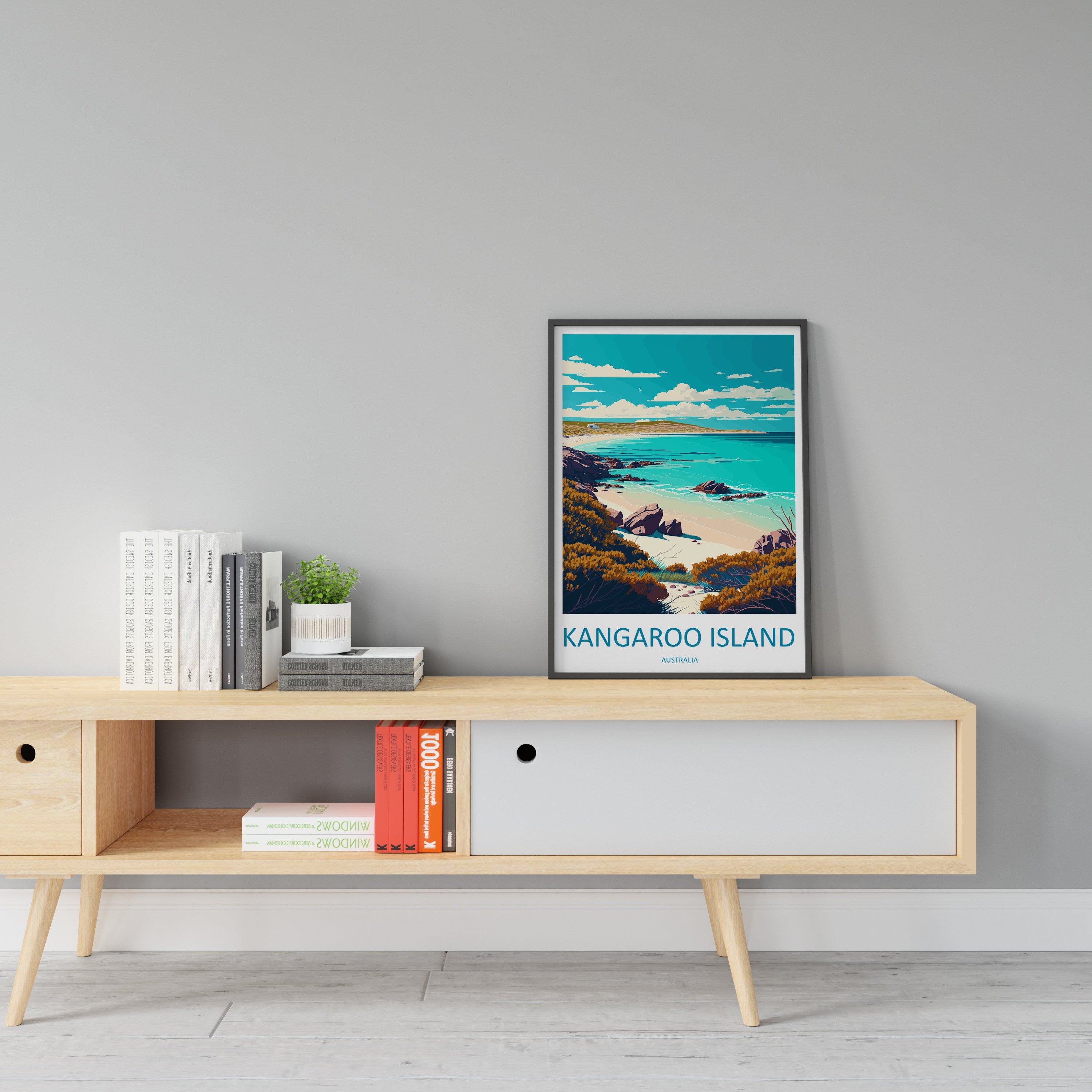 kangaroo island Travel Print