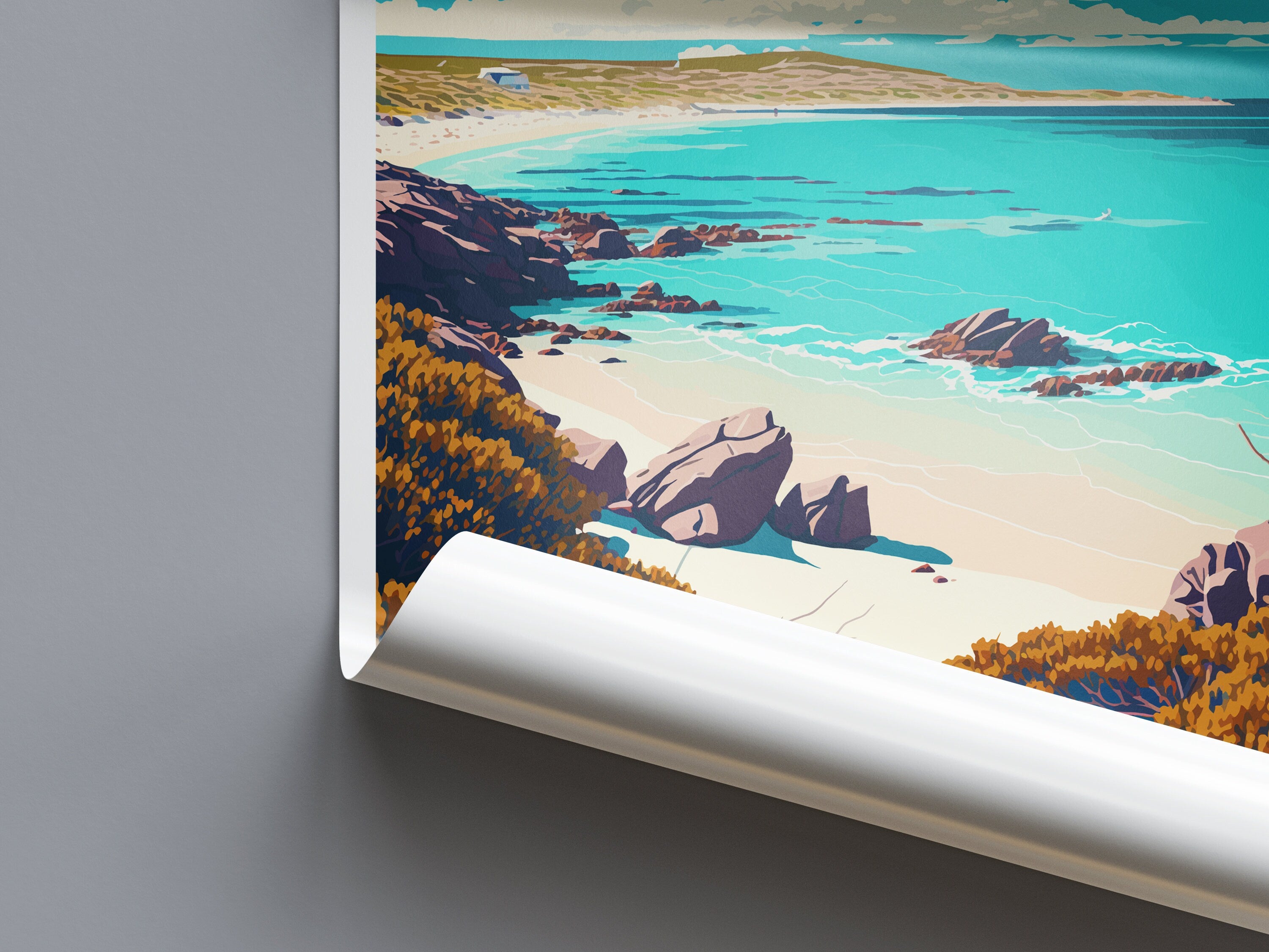 kangaroo island Travel Print