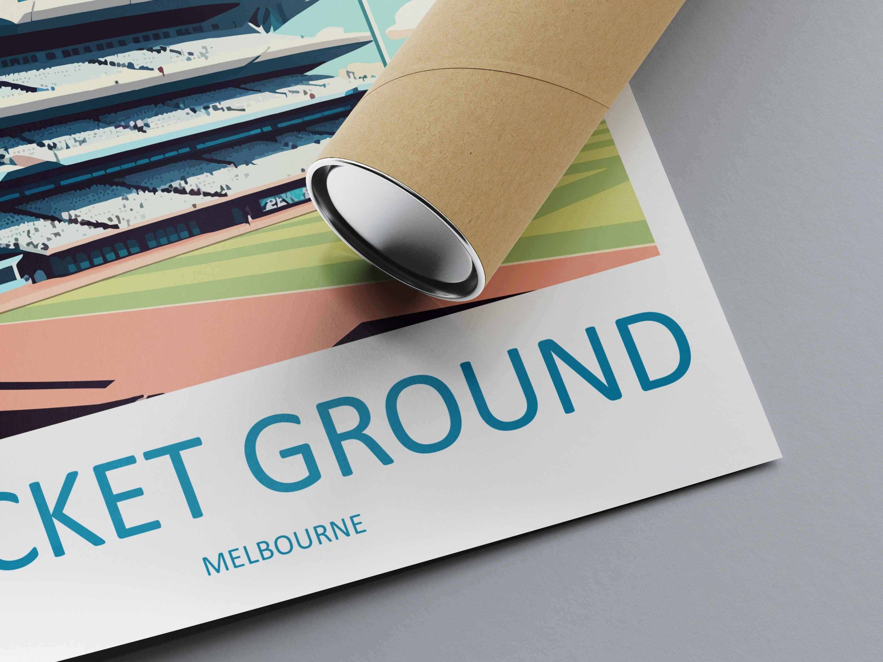 Melbourne Cricket Ground Travel Print