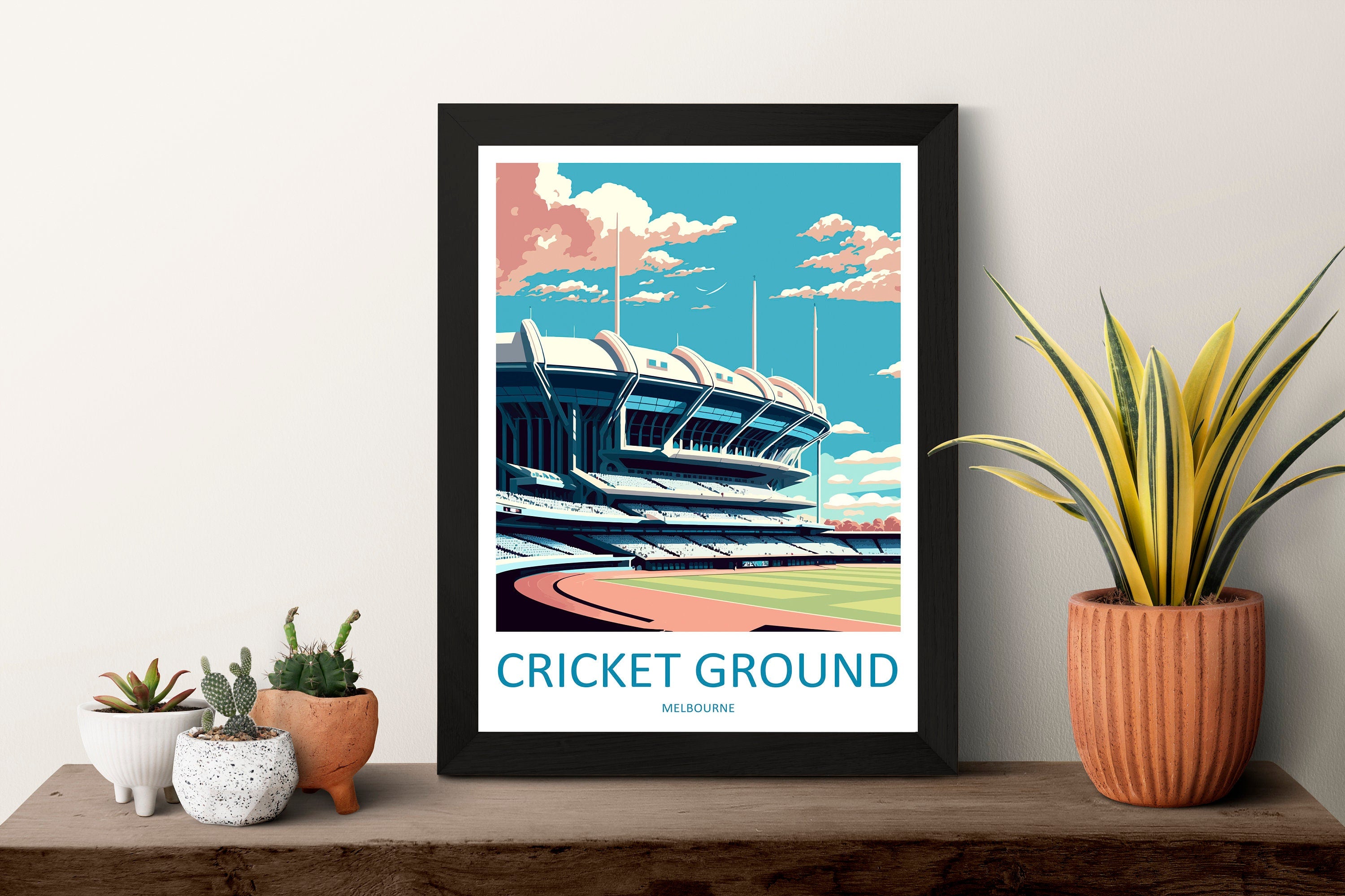 Melbourne Cricket Ground Travel Print