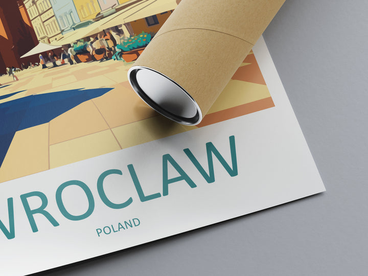 Wroclaw Travel Print Wroclaw Home Decor European City Art Print Wroclaw Wall Art for Poland Enthusiast Gift Wall Hanging Wroclaw Poland Art