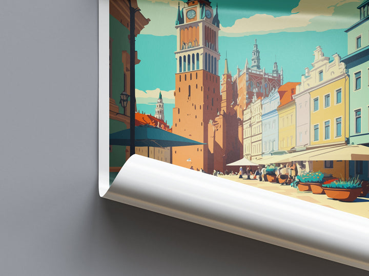 Wroclaw Travel Print Wroclaw Home Decor European City Art Print Wroclaw Wall Art for Poland Enthusiast Gift Wall Hanging Wroclaw Poland Art