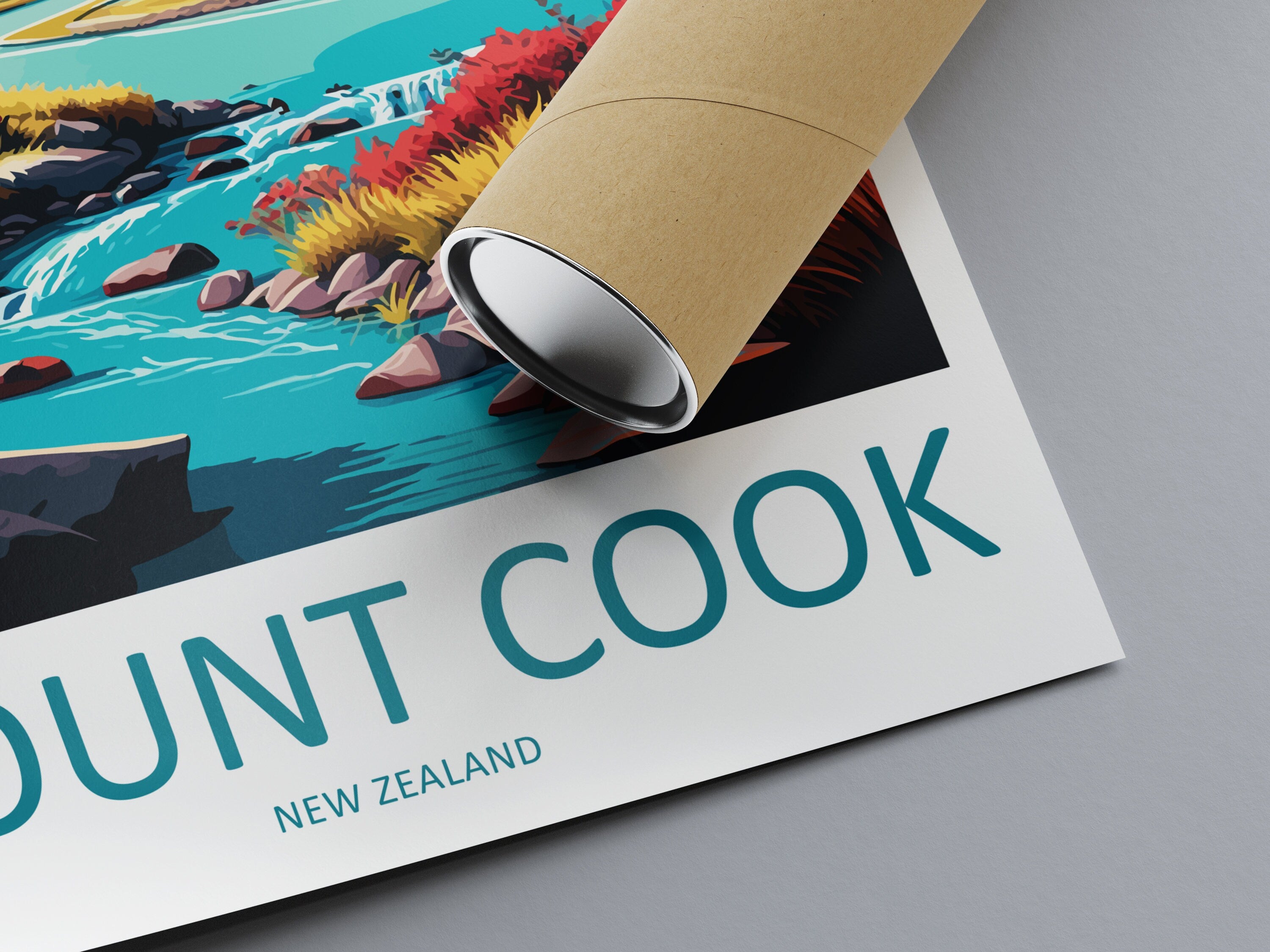 Mount Cook Travel Print