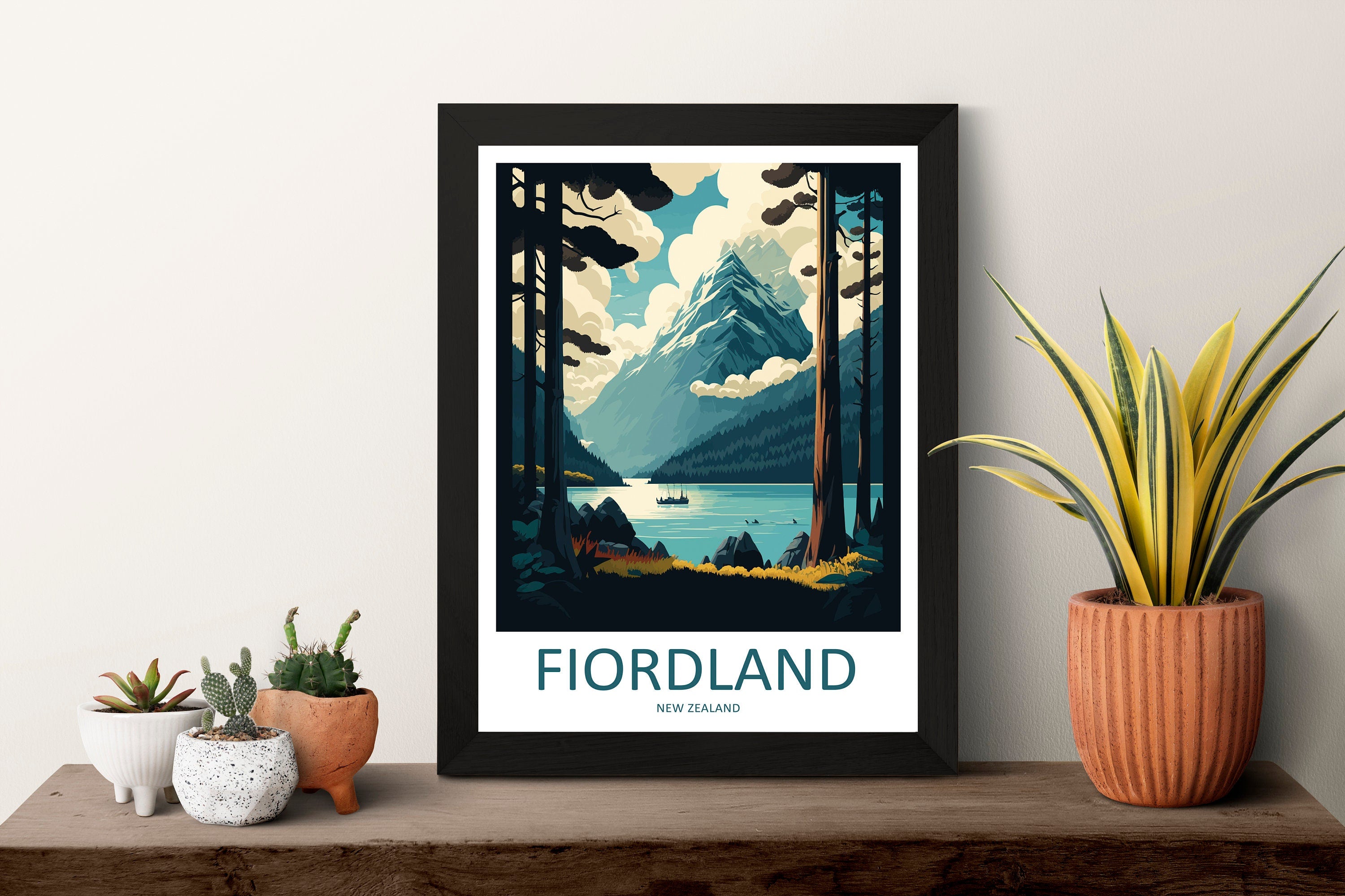 Fiordland Travel Print