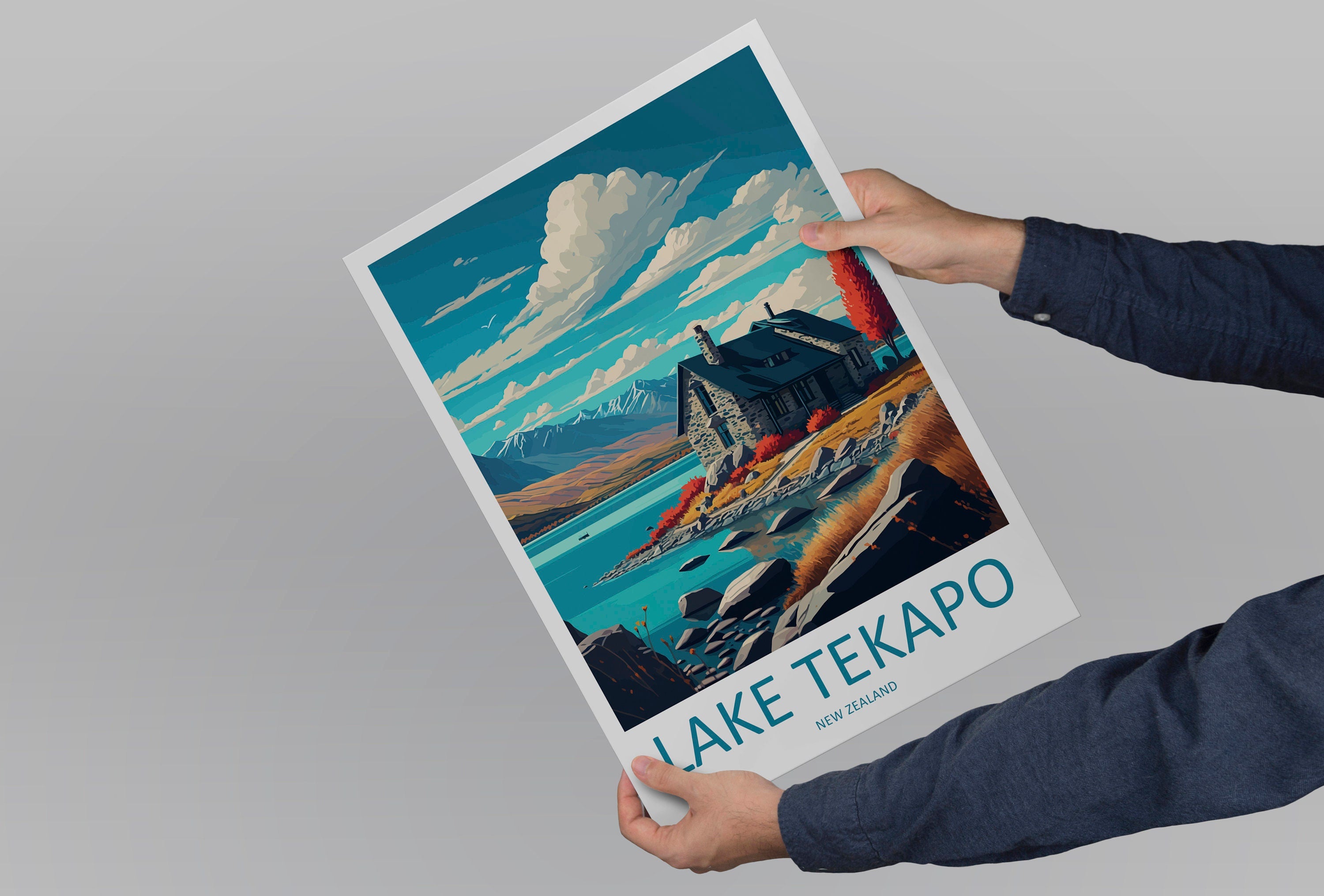 Lake Tekapo Travel Print