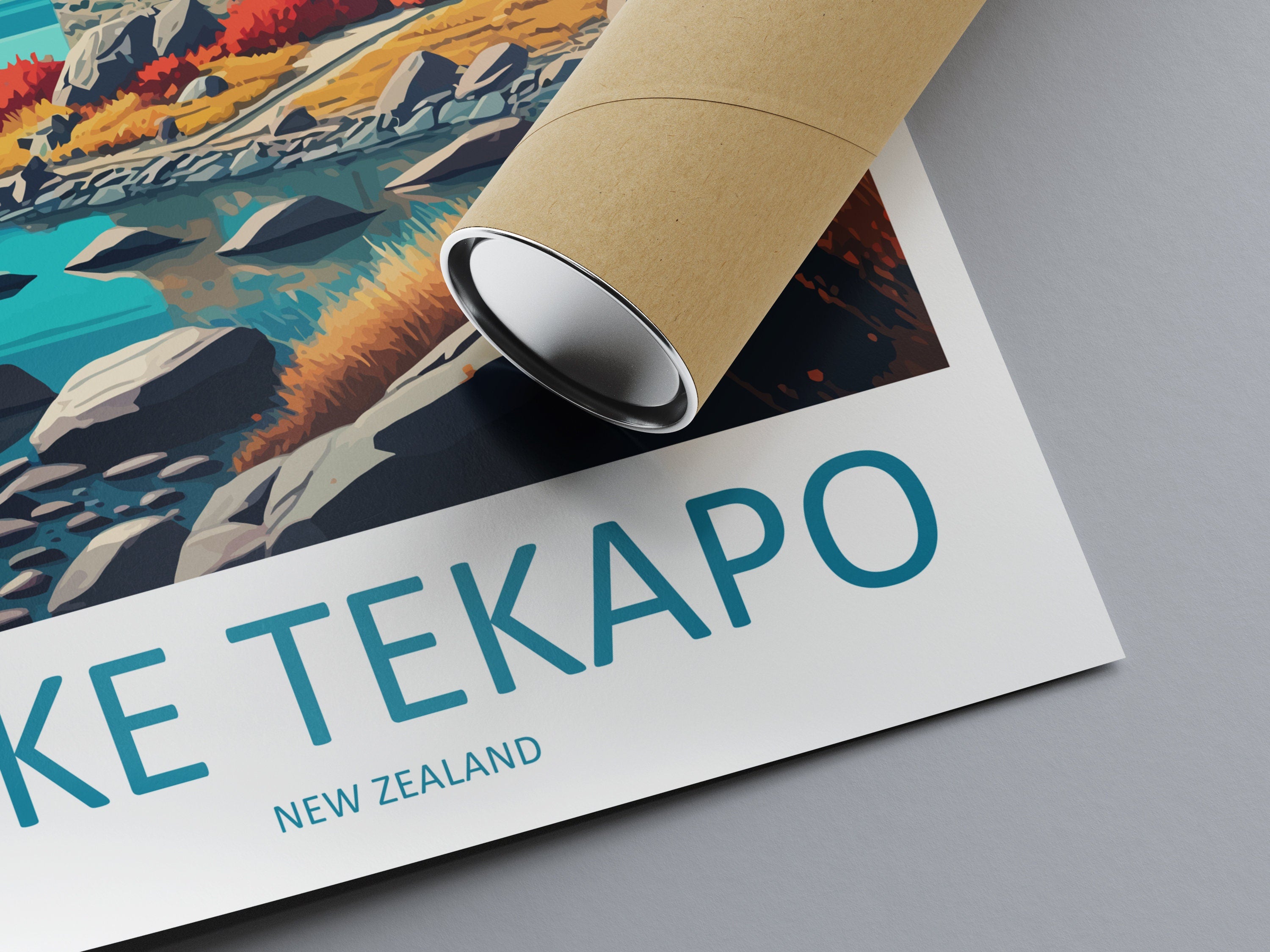 Lake Tekapo Travel Print