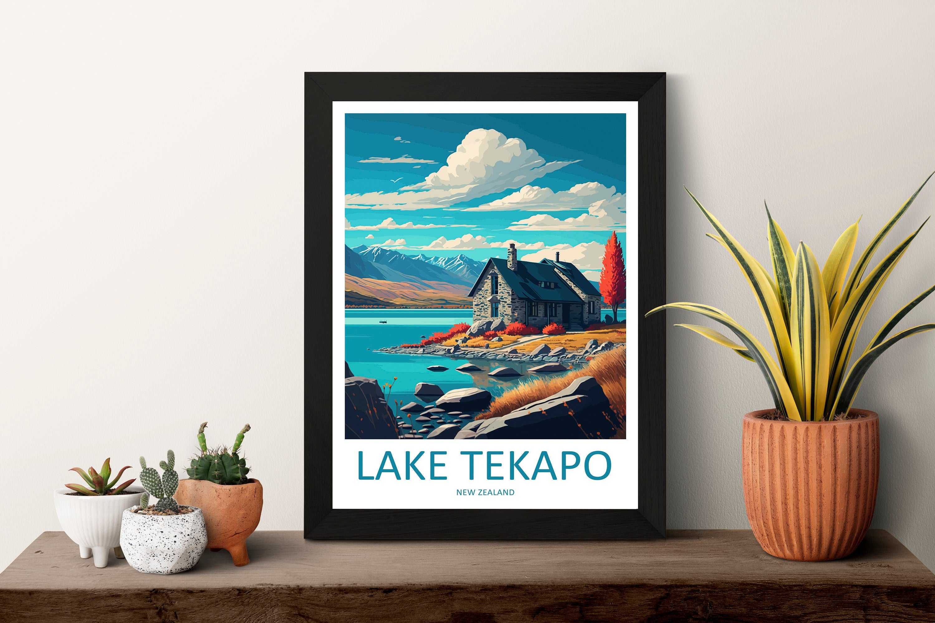 Lake Tekapo Travel Print