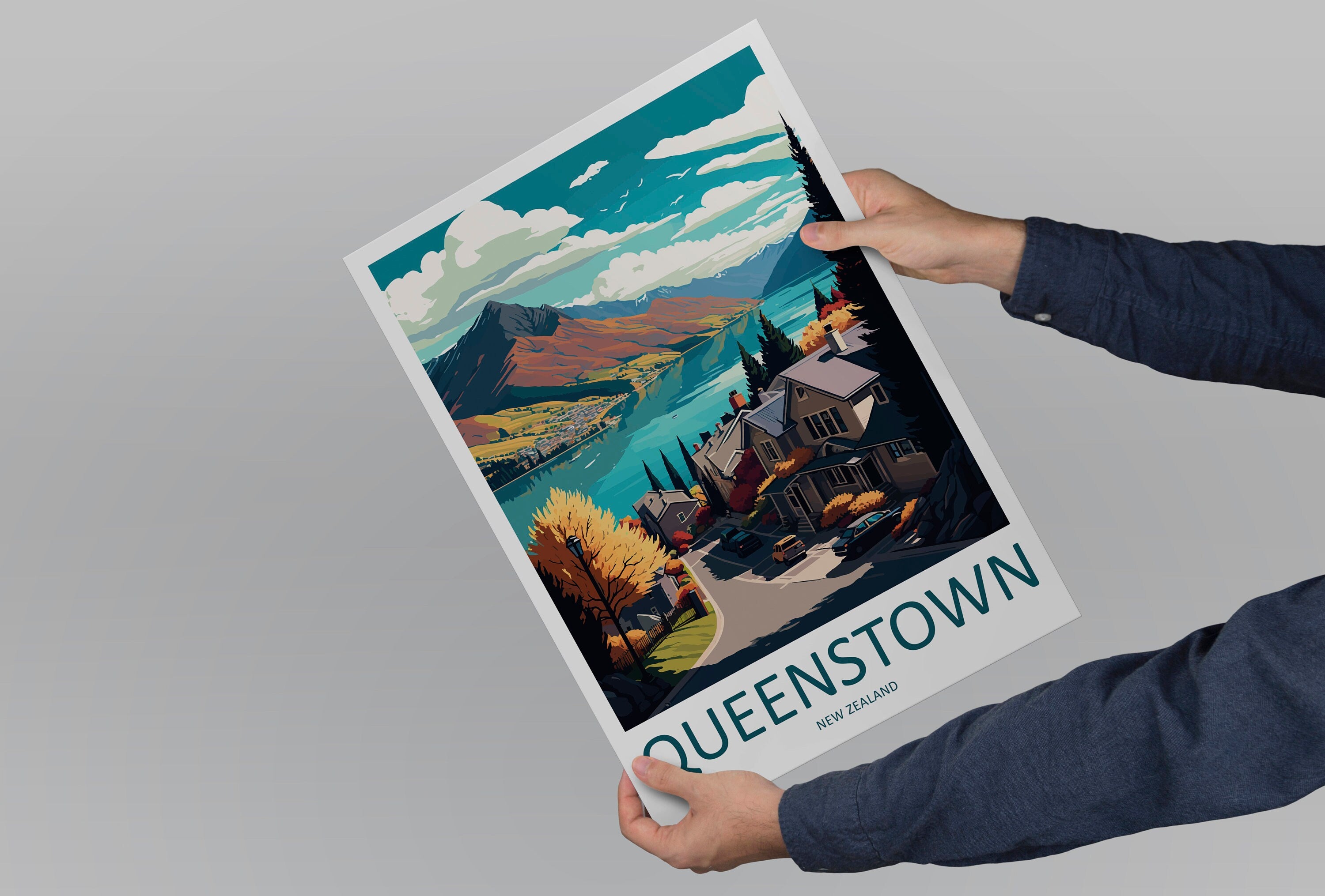 Queenstown Travel Print