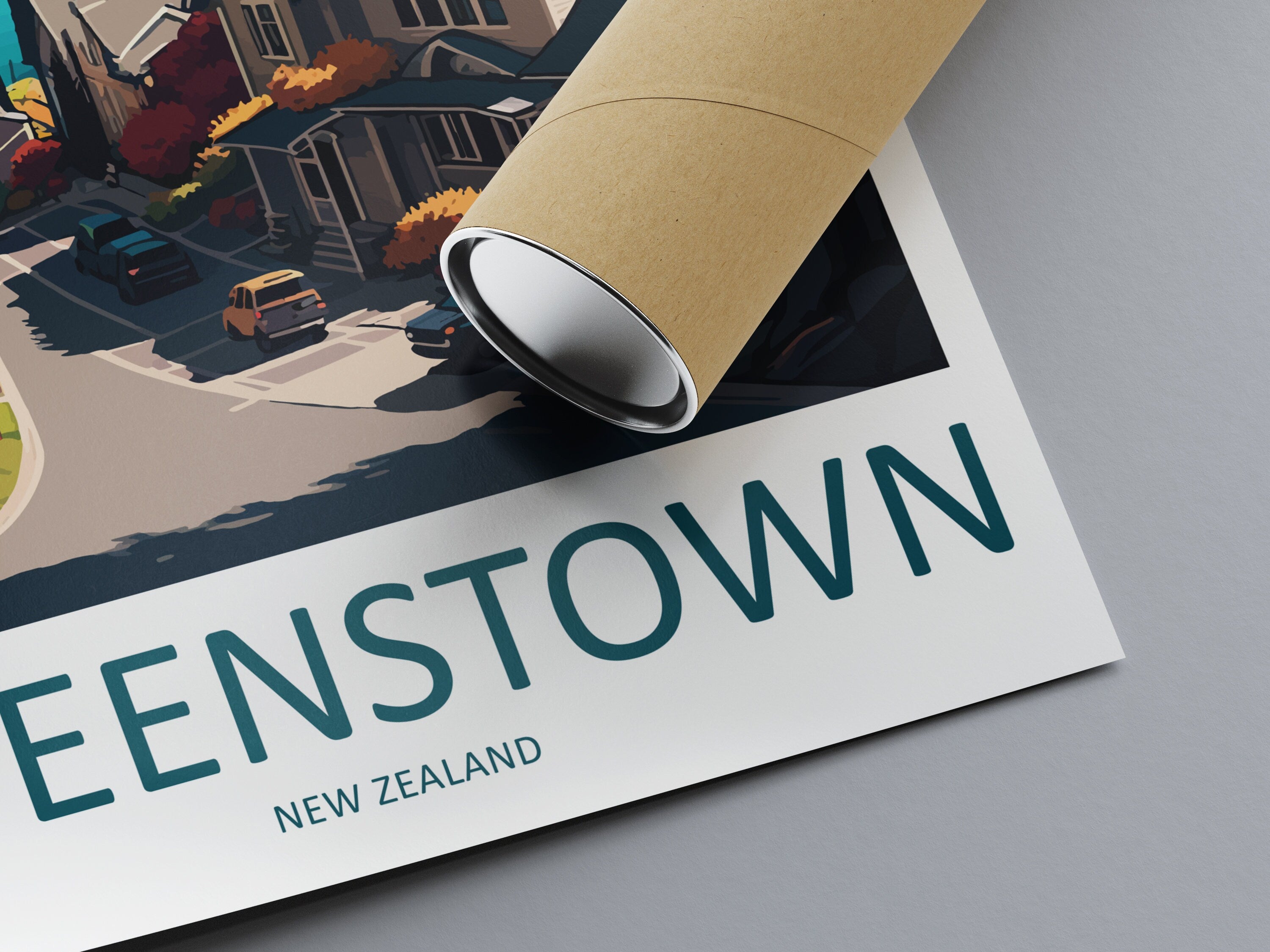 Queenstown Travel Print