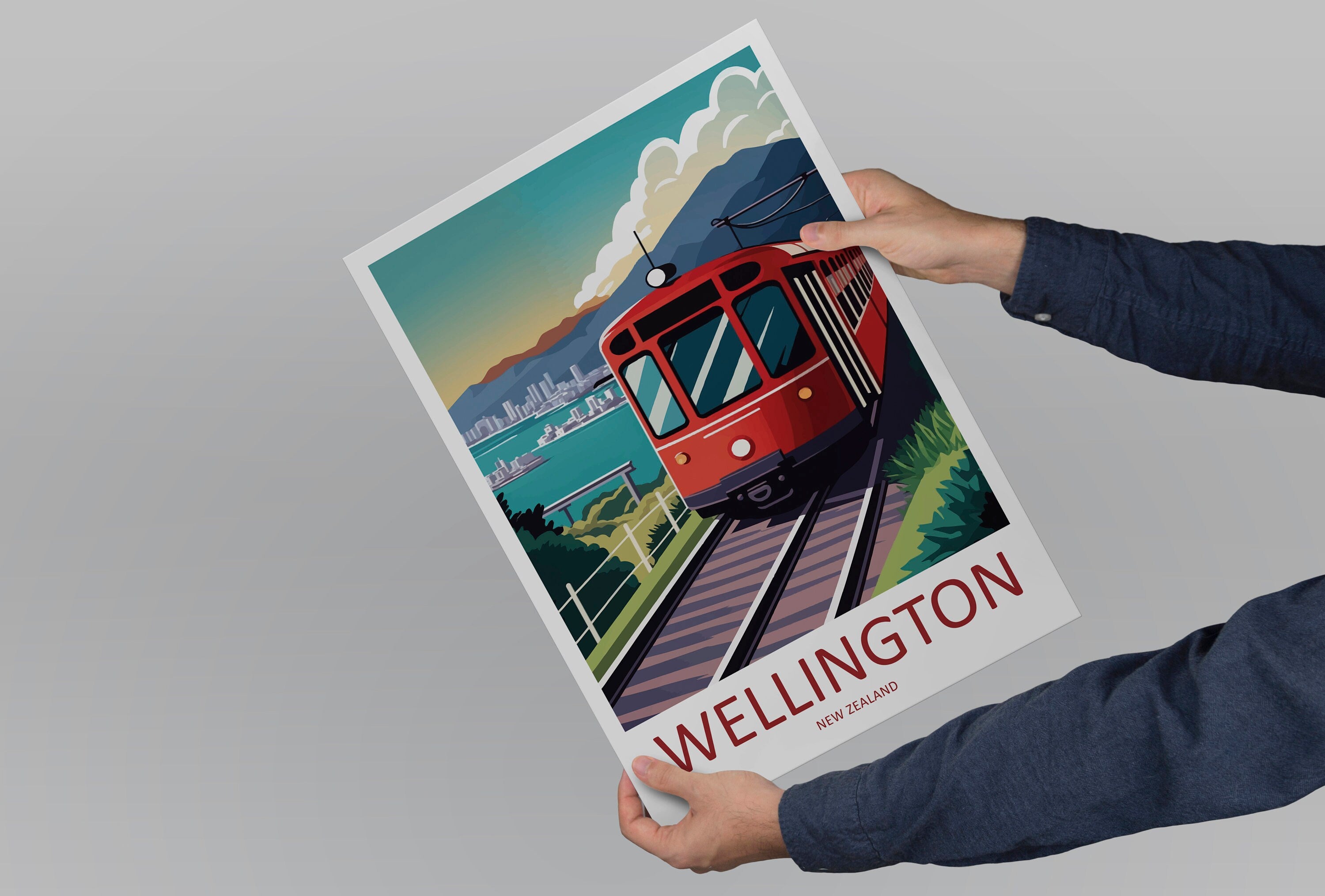 Wellington Travel Print