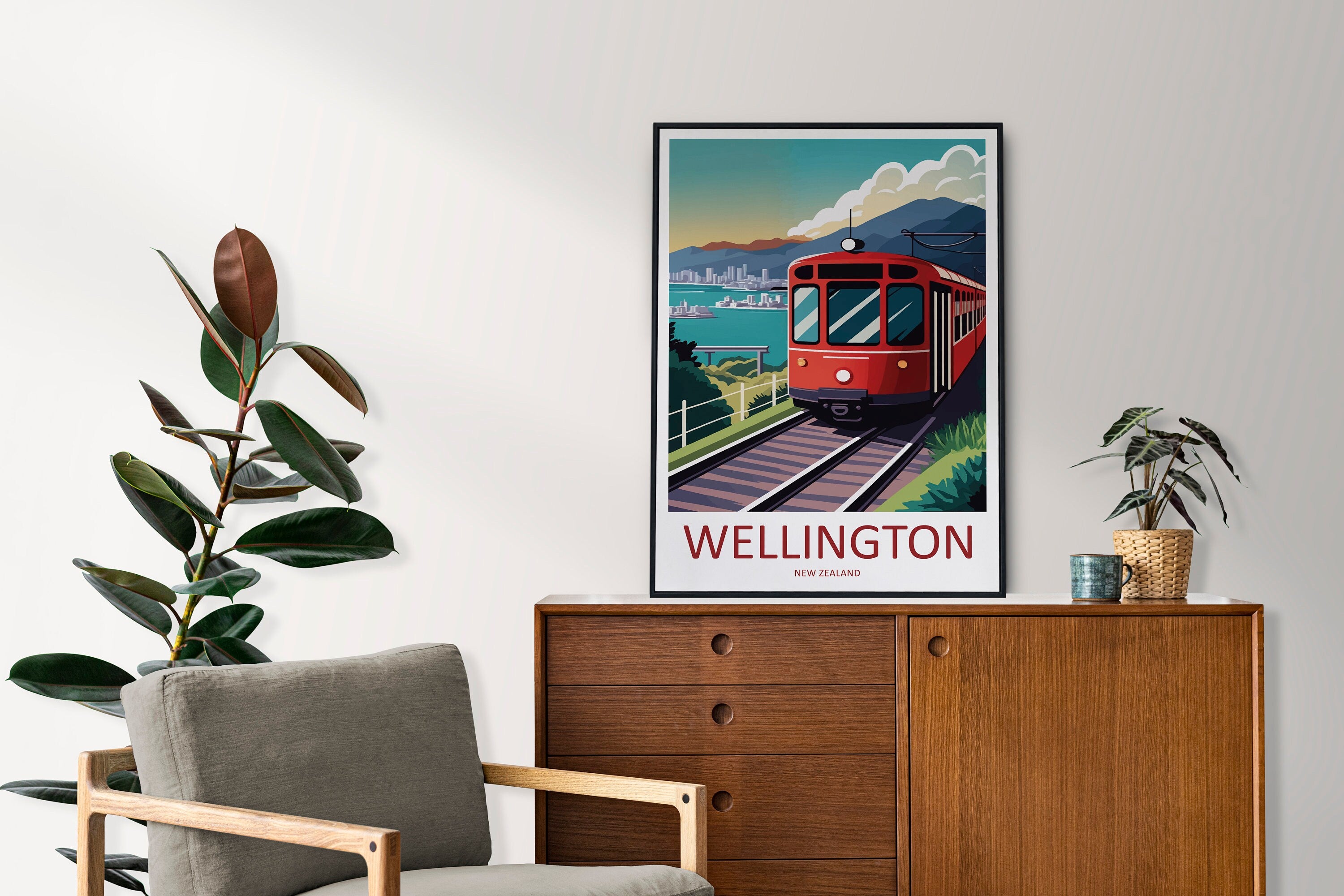 Wellington Travel Print