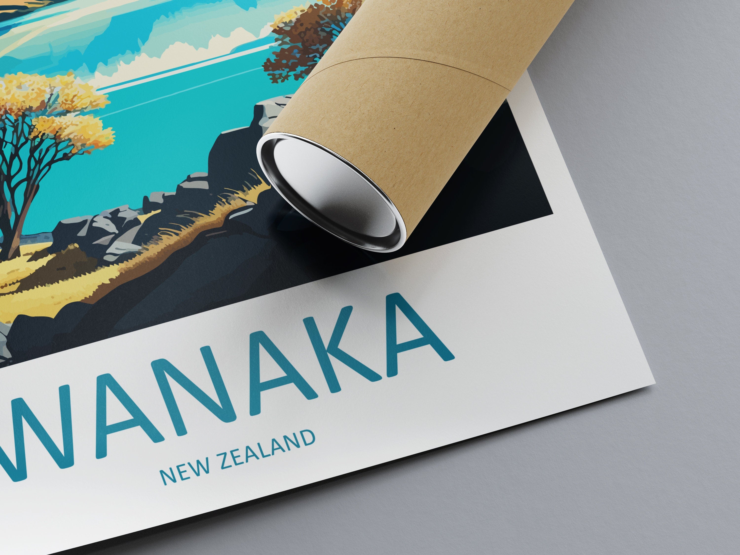 Wanaka Travel Print