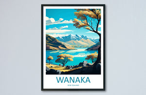 Wanaka Travel Print