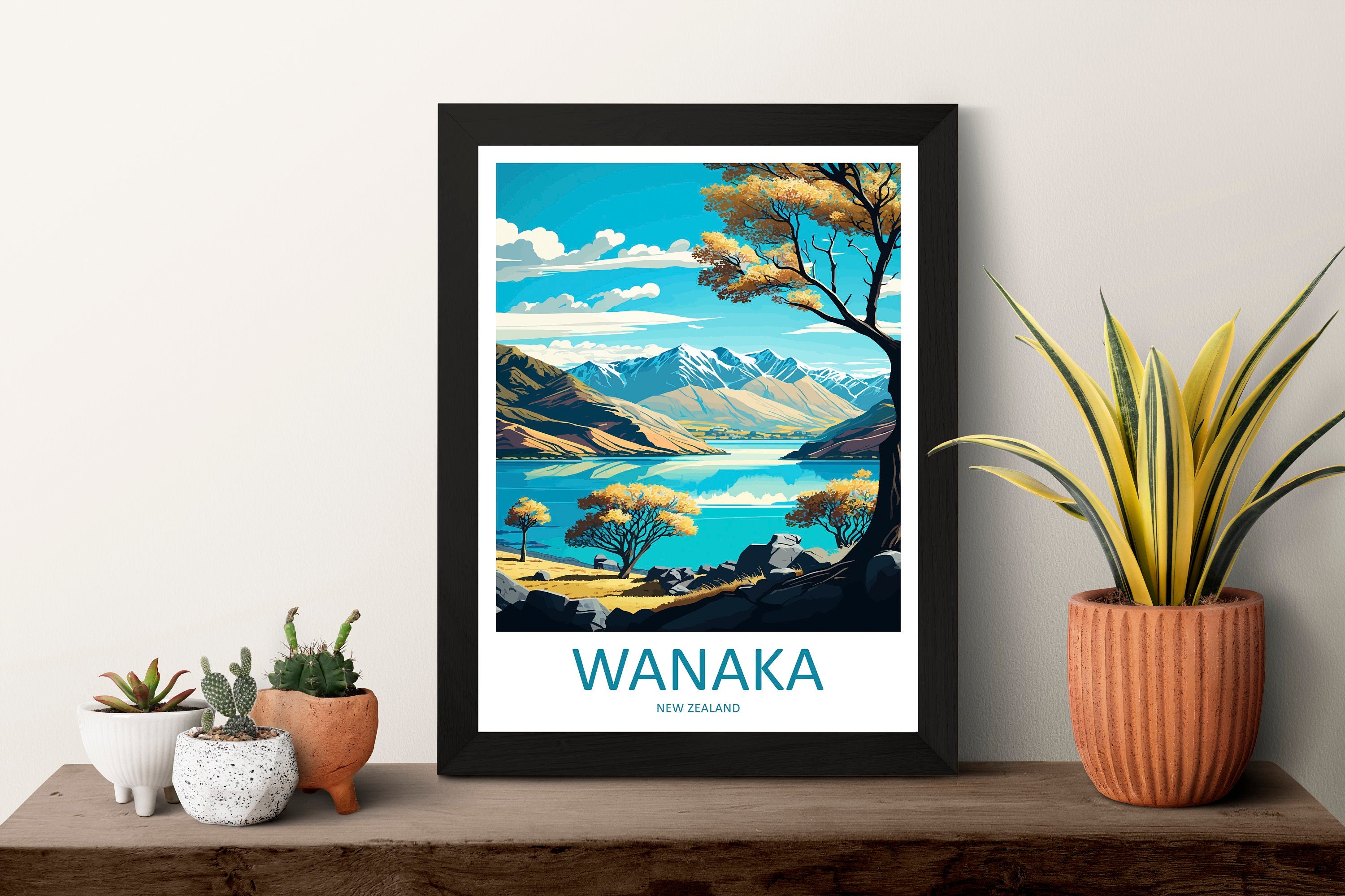 Wanaka Travel Print