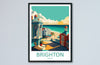 Brighton Pier Print Brighton Home Decor Seascape Art Print Brighton