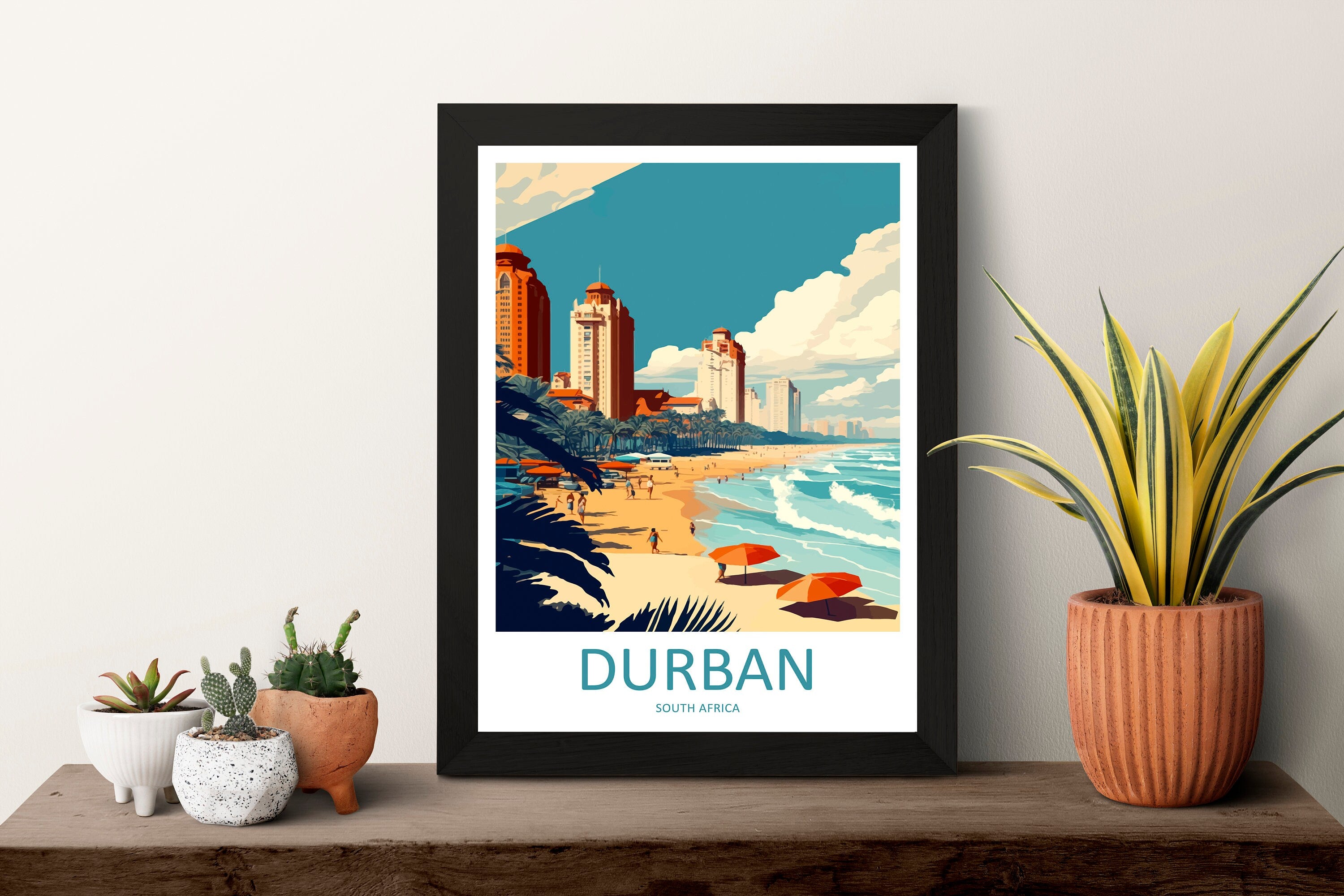 Durban Travel Print