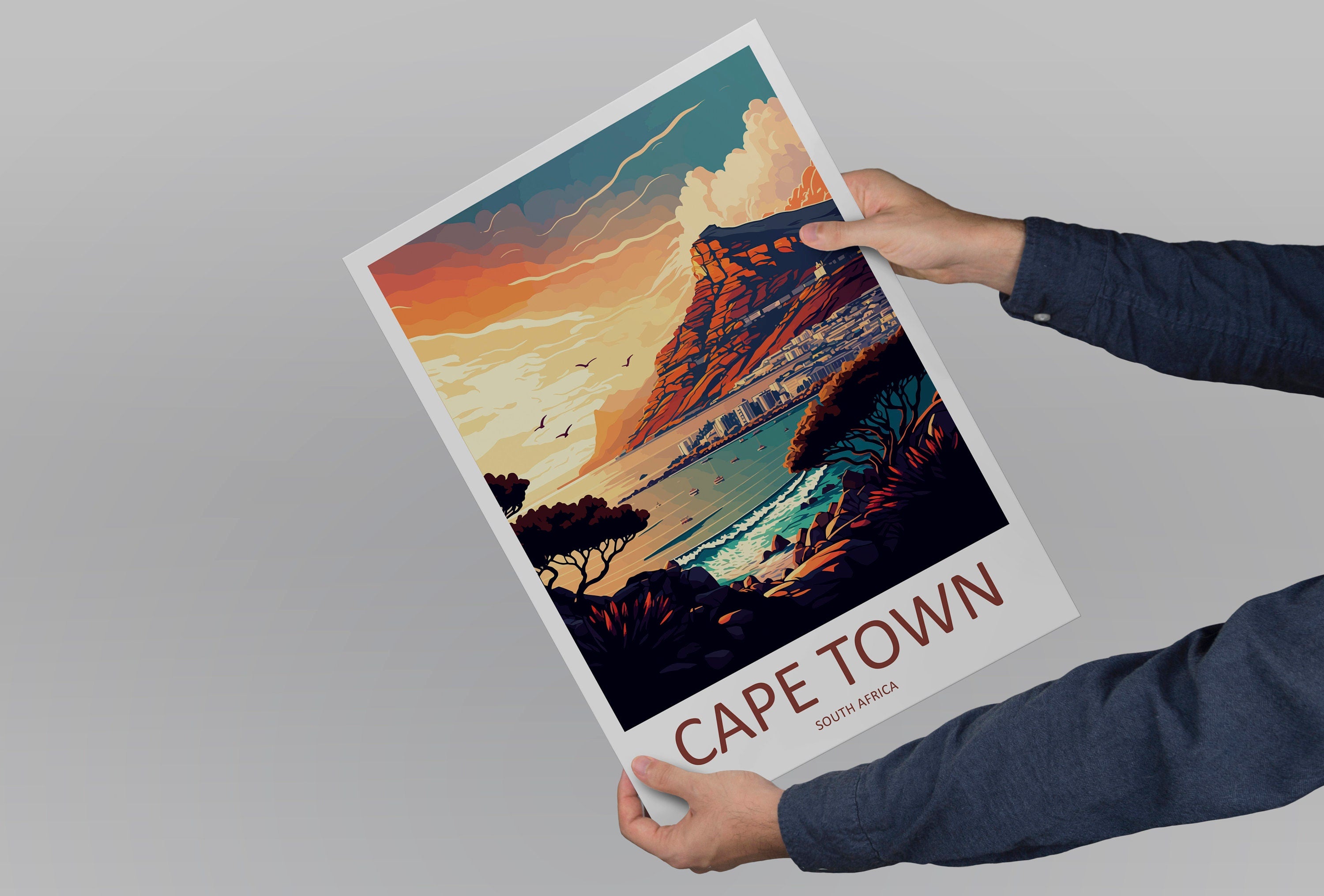 Cape Town Travel Print