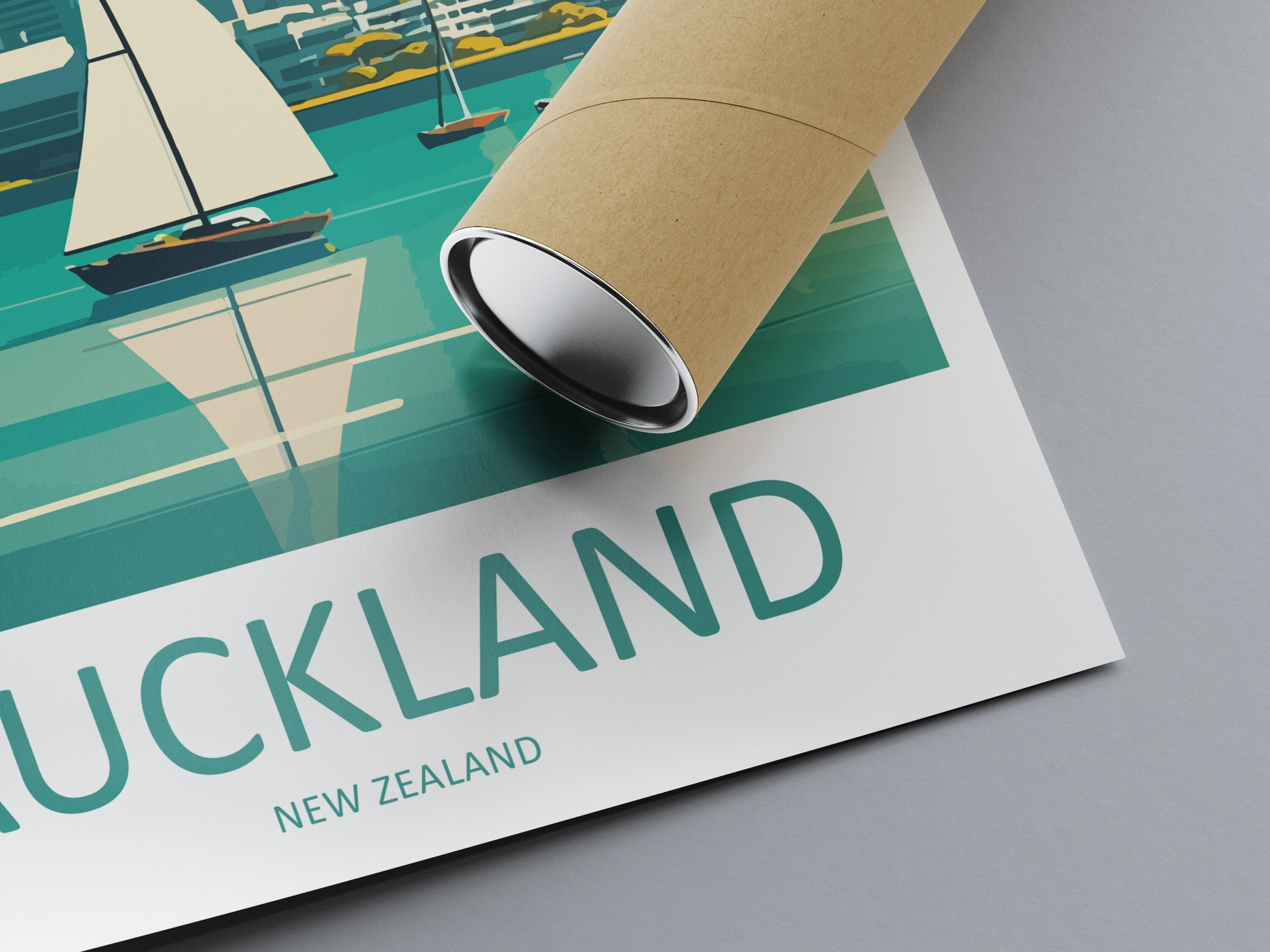 Auckland Travel Print