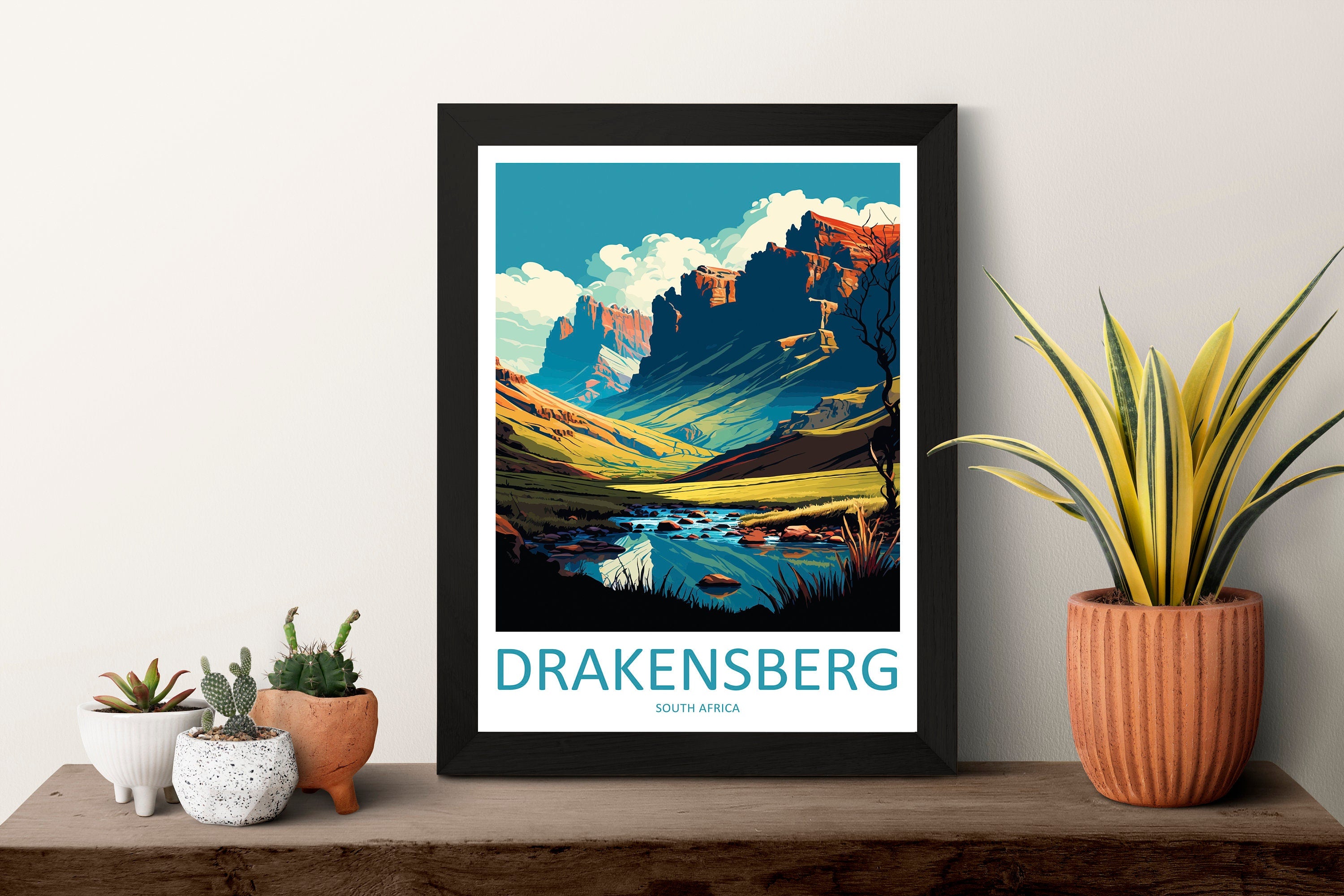 Drakensberg Travel Print