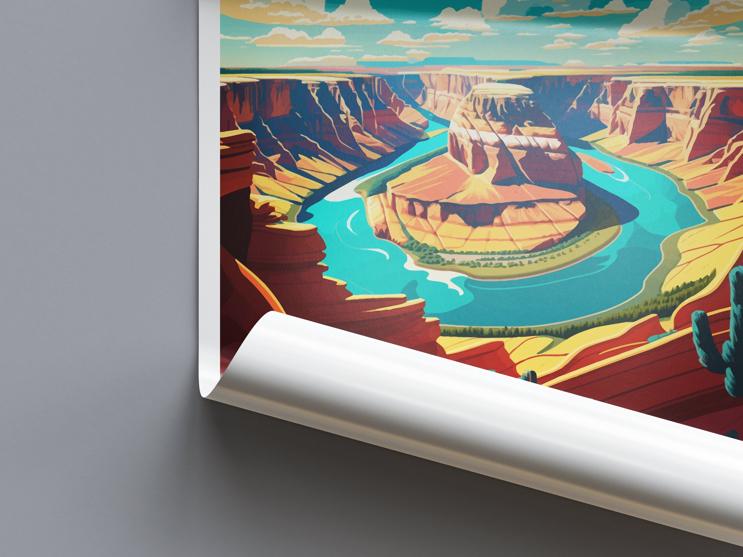 Horseshoe Bend Travel Print