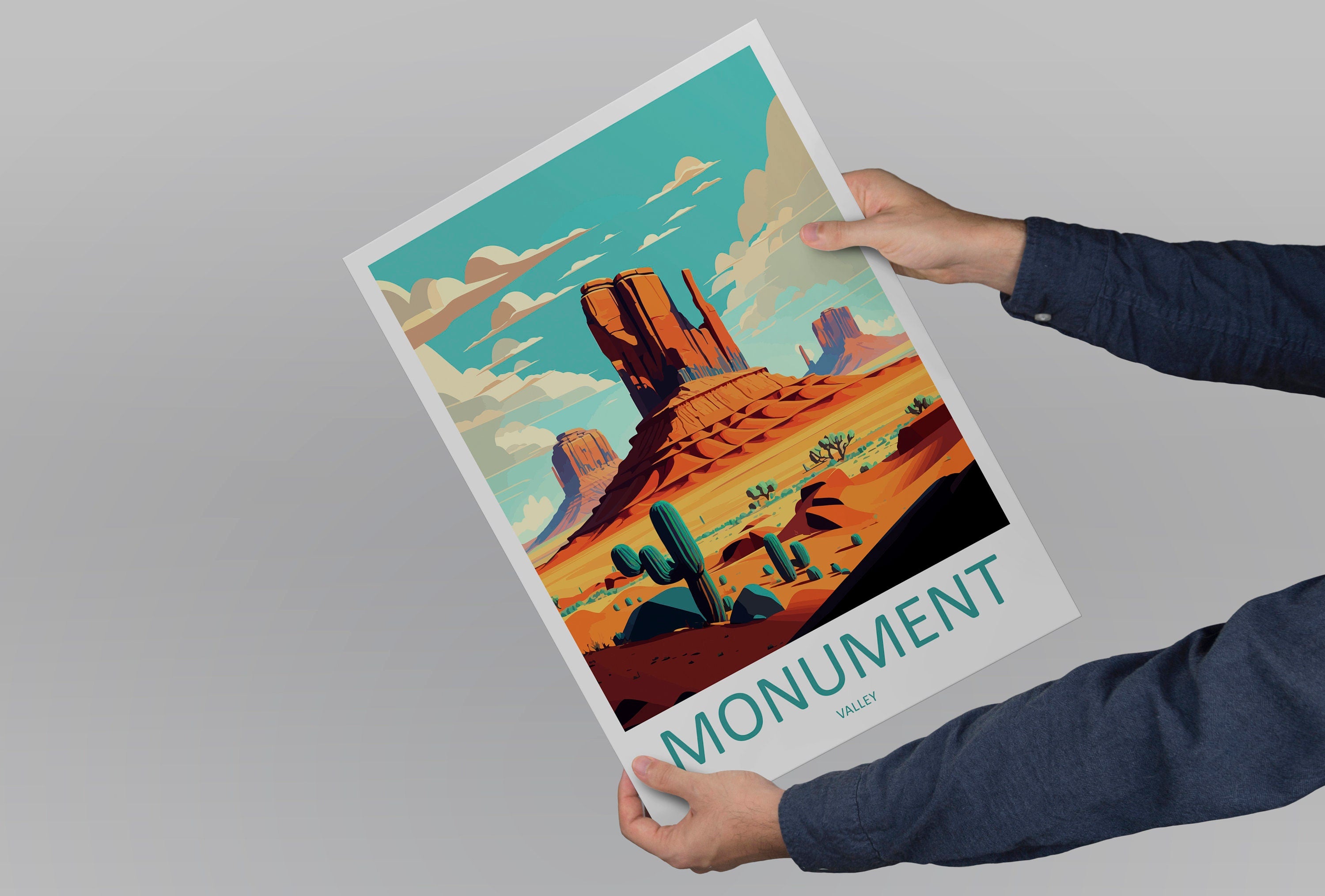 Monument Valley Travel Print