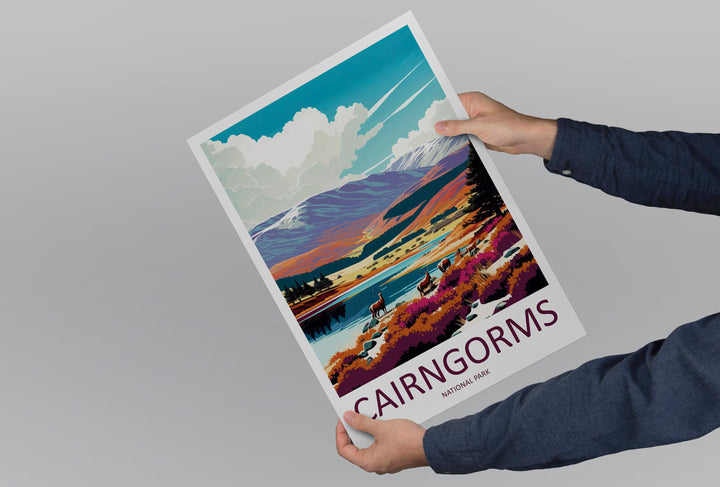 Cairngorms Print Cairngorms Home Decor Landscape Art Print Cairngorms Wall Art for Scotland Enthusiast Gift Wall Hanging Cairngorms Scotland