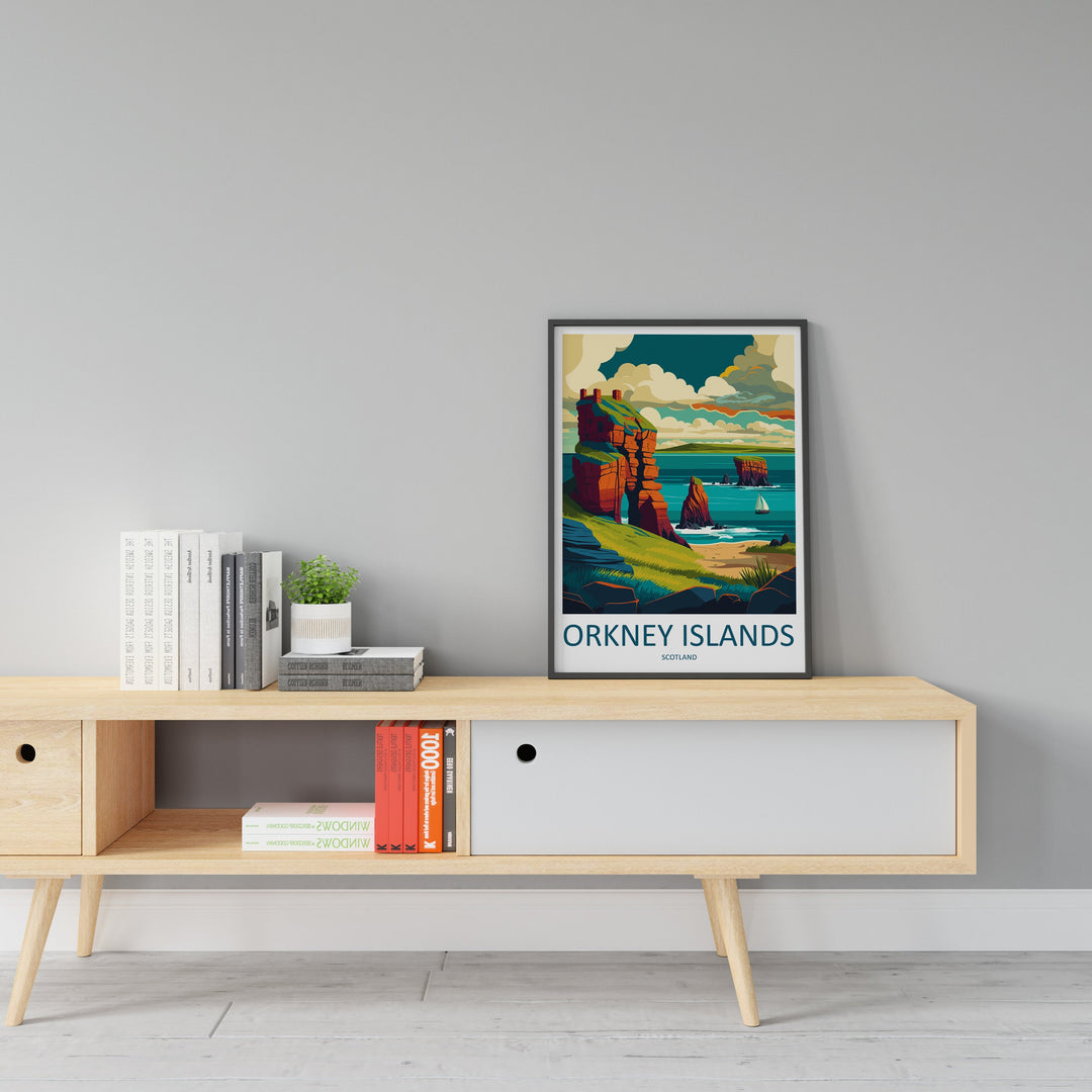 Orkney Islands Print Orkney Islands Home Decor Landscape Print Orkney Islands Wall Art Scotland Enthusiast Gift Wall Hanging Orkney Islands