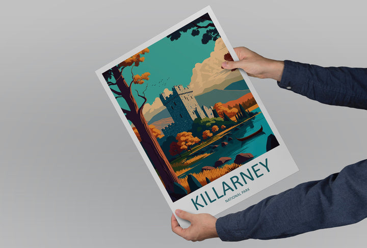 Killarney National Park Print Killarney Home Decor Landscape Art Print Killarney Wall Art for Ireland Enthusiast Gift Wall Hanging Killarney