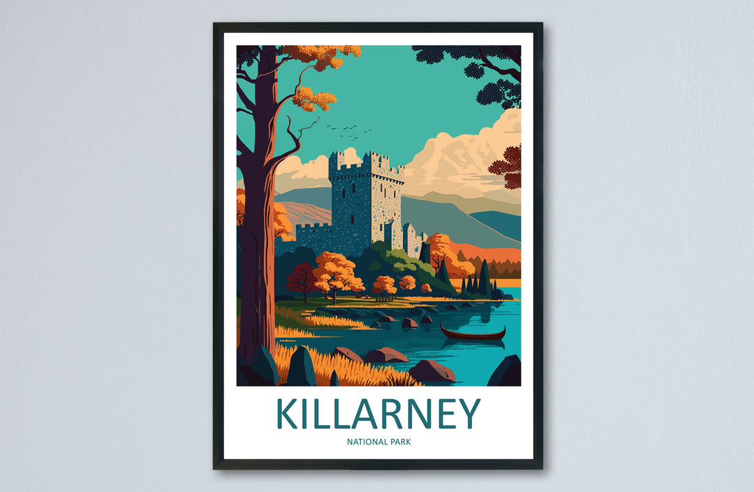 Killarney National Park Print Killarney Home Decor Landscape Art Print Killarney Wall Art for Ireland Enthusiast Gift Wall Hanging Killarney