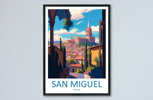 San Miguel Travel Print