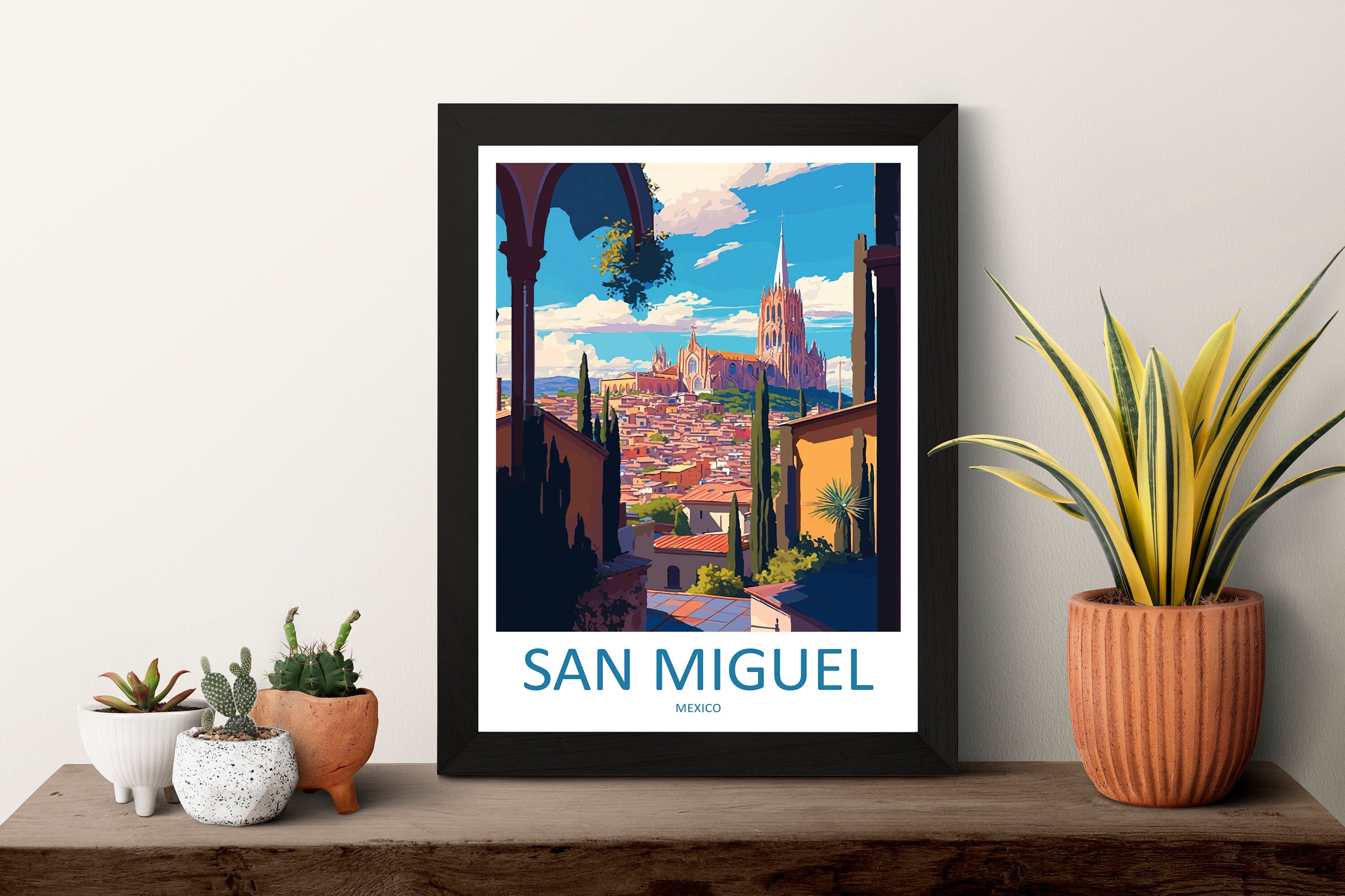 San Miguel Travel Print