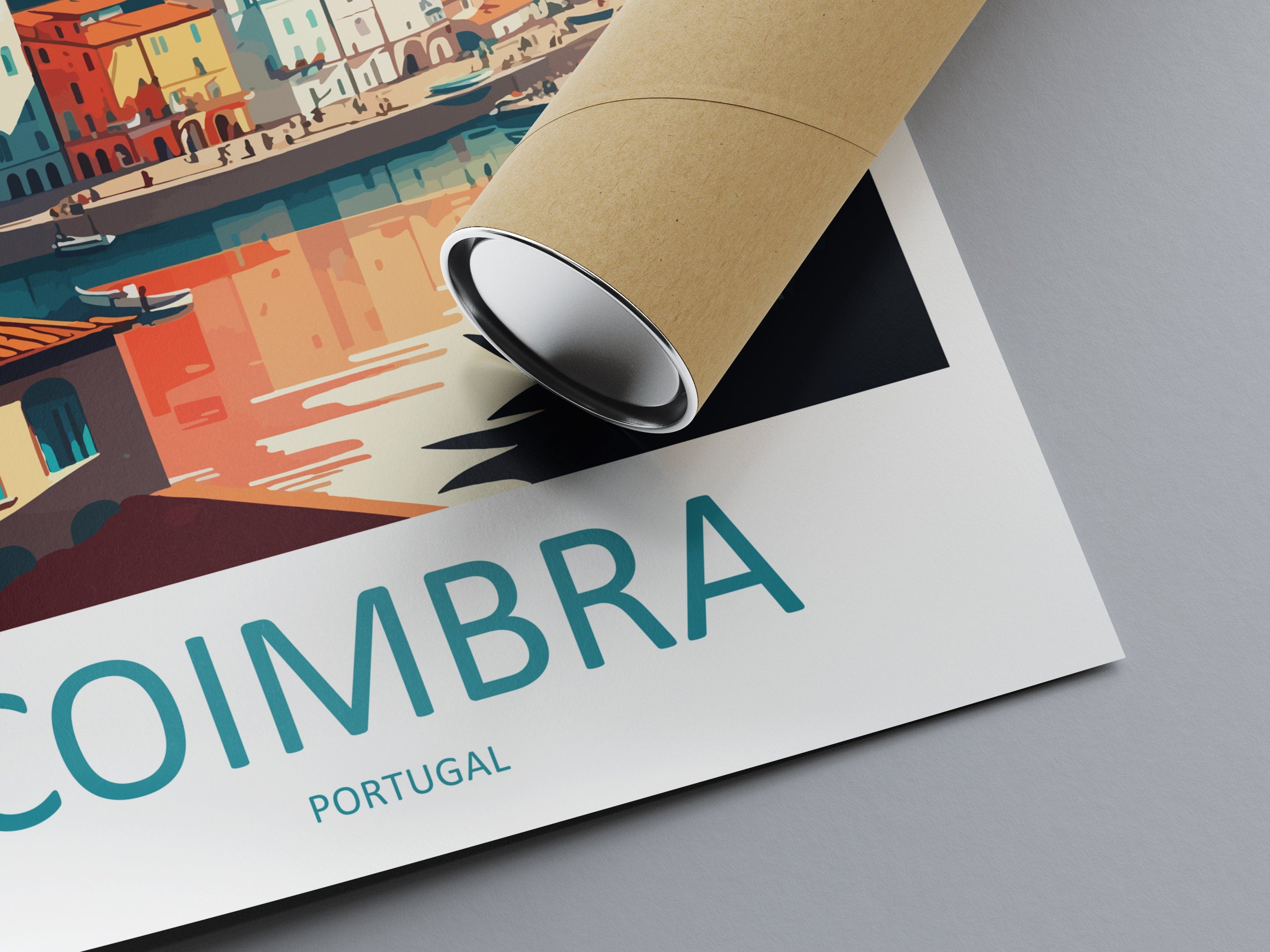 Coimbra Travel Print