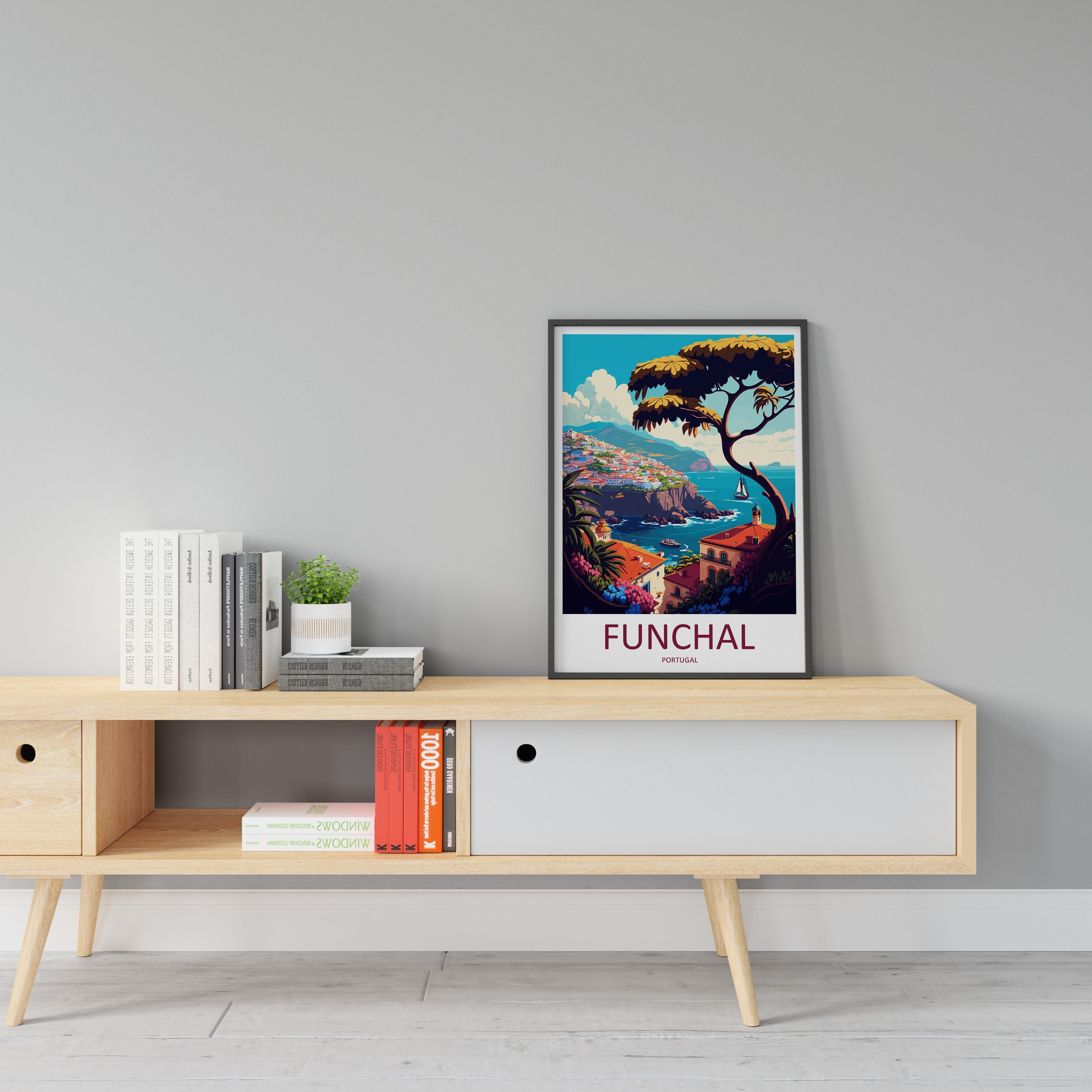 Funchal Travel Print