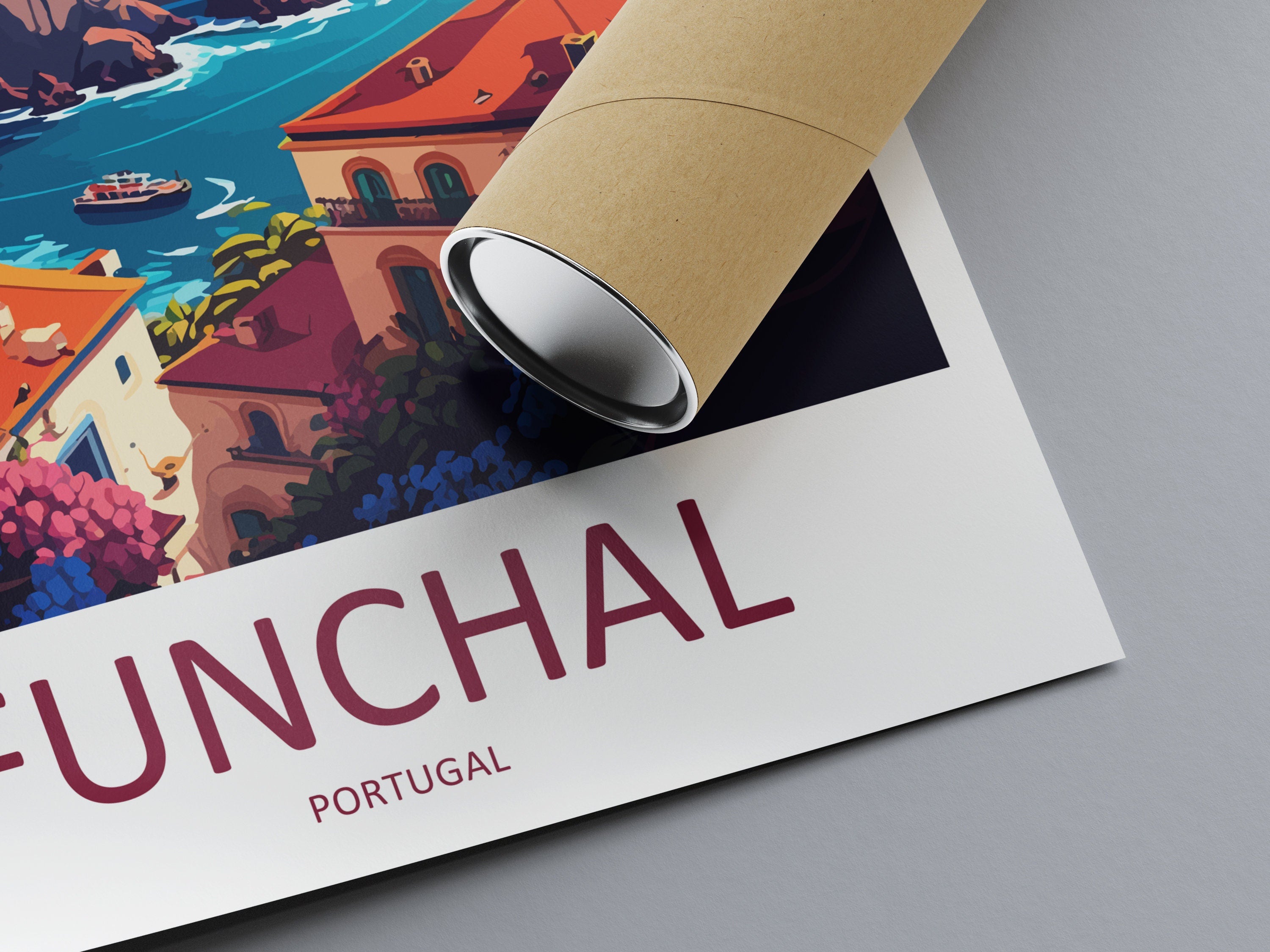 Funchal Travel Print