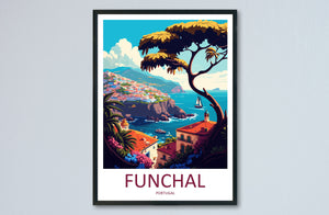 Funchal Travel Print