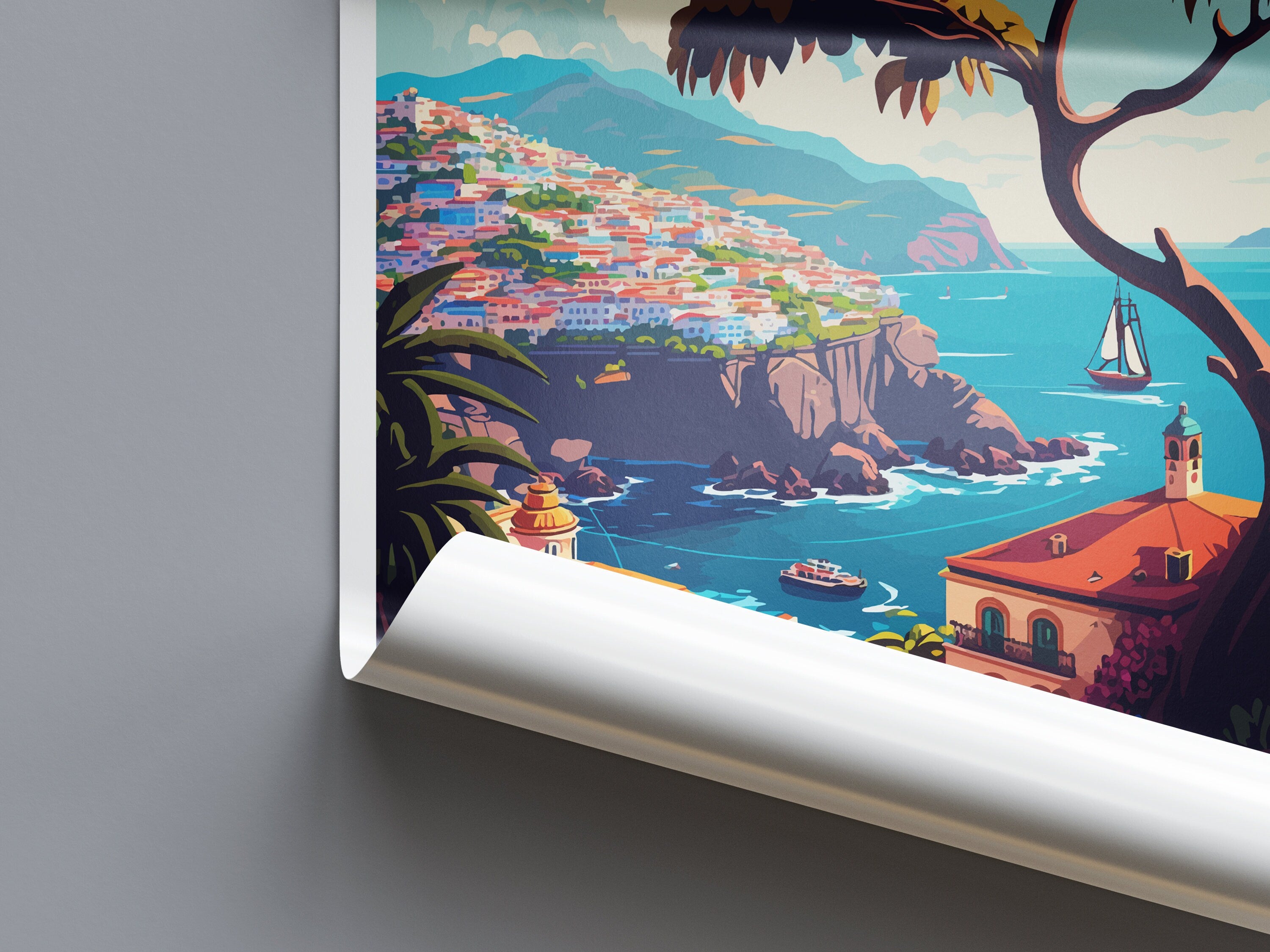 Funchal Travel Print