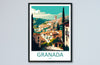 Granada Travel Print