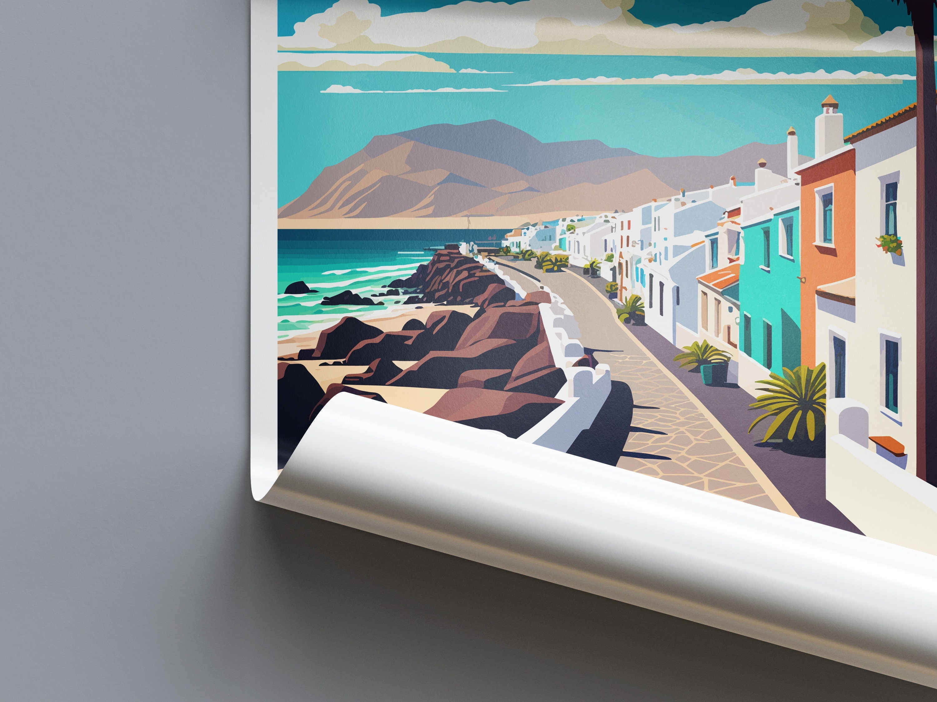 Lanzarote Travel Print