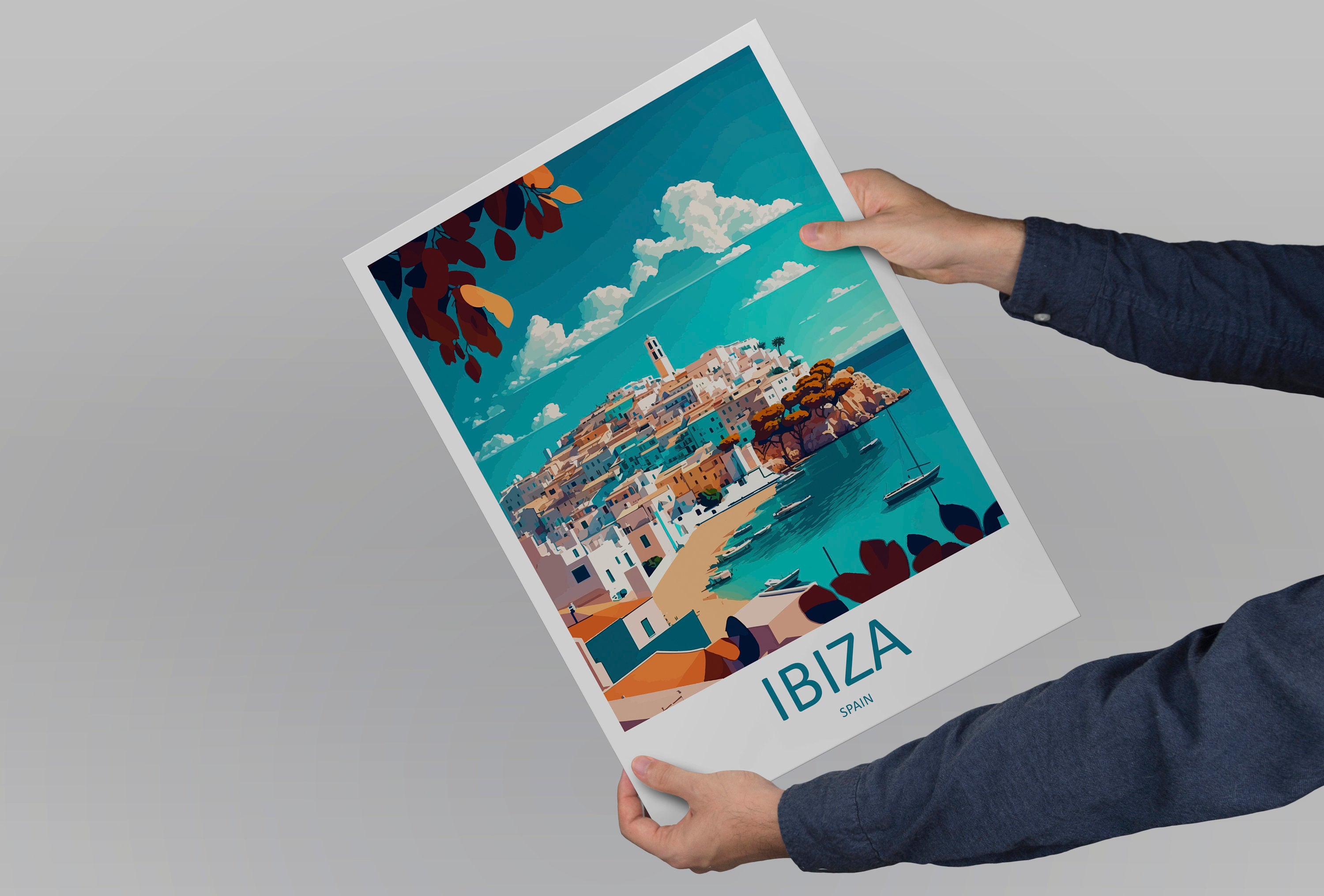 Ibiza Travel Print