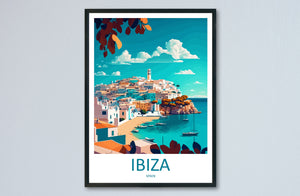 Ibiza Travel Print