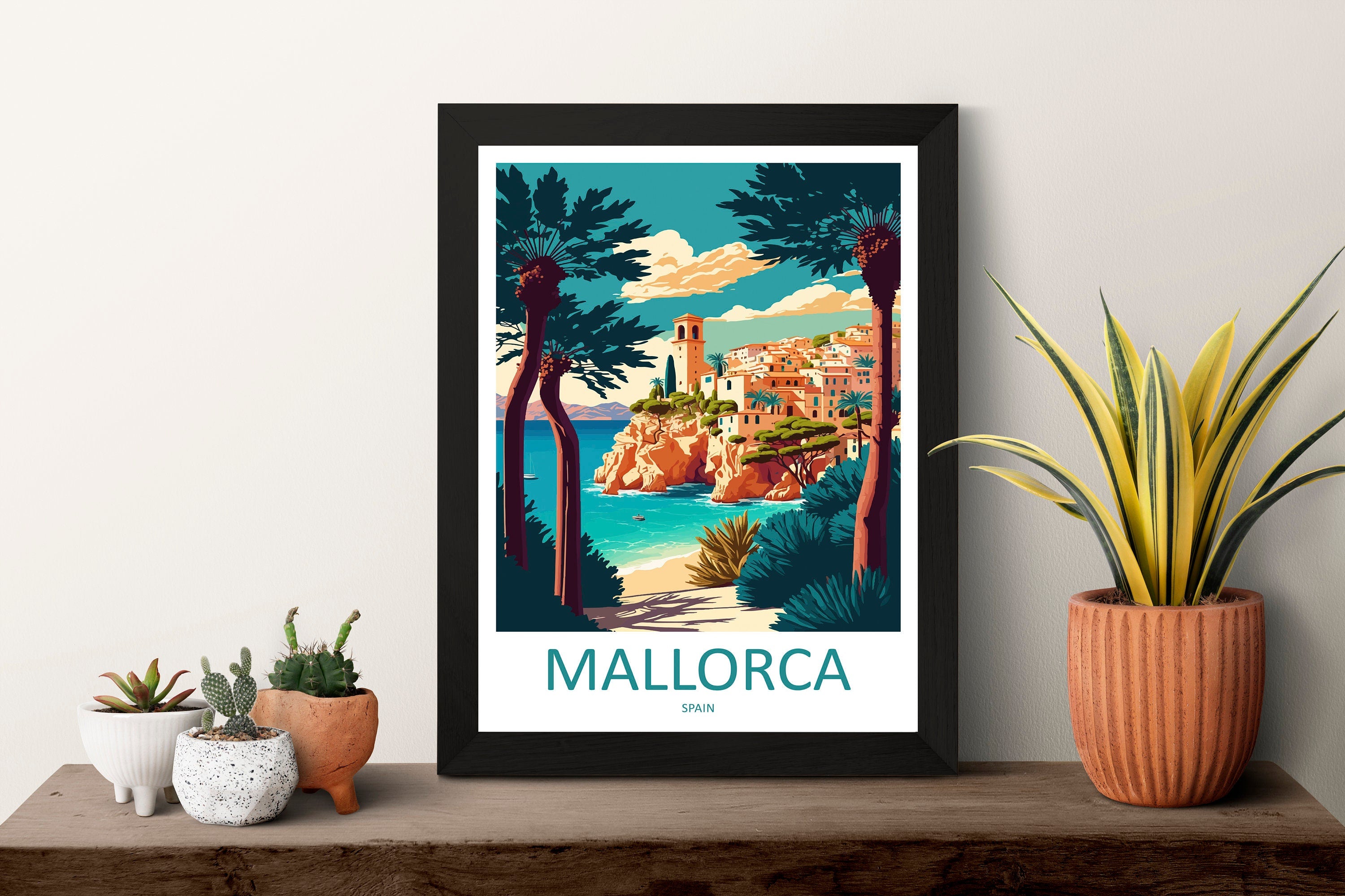 Mallorca Travel Print