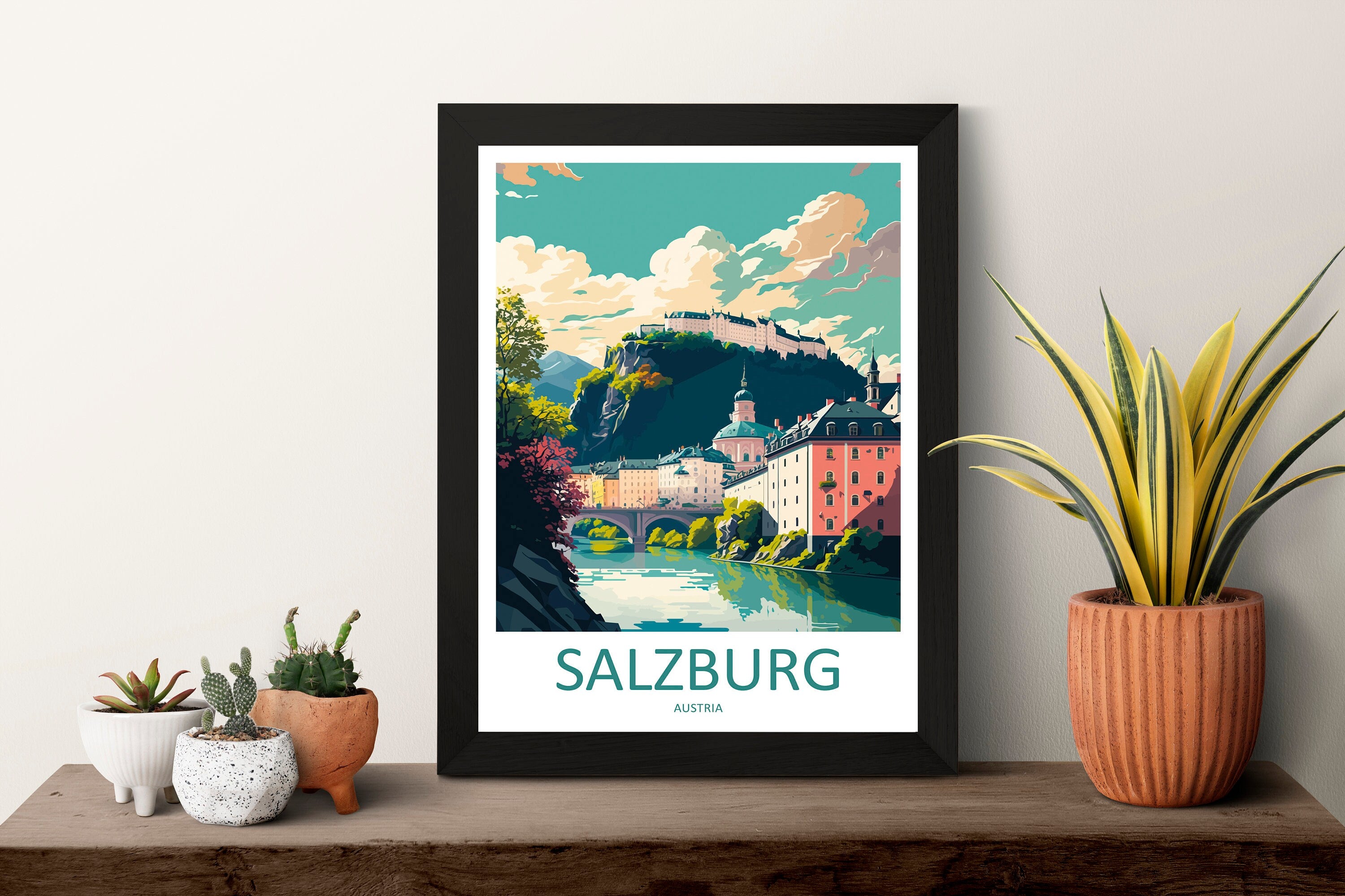 Salzburg Travel Print