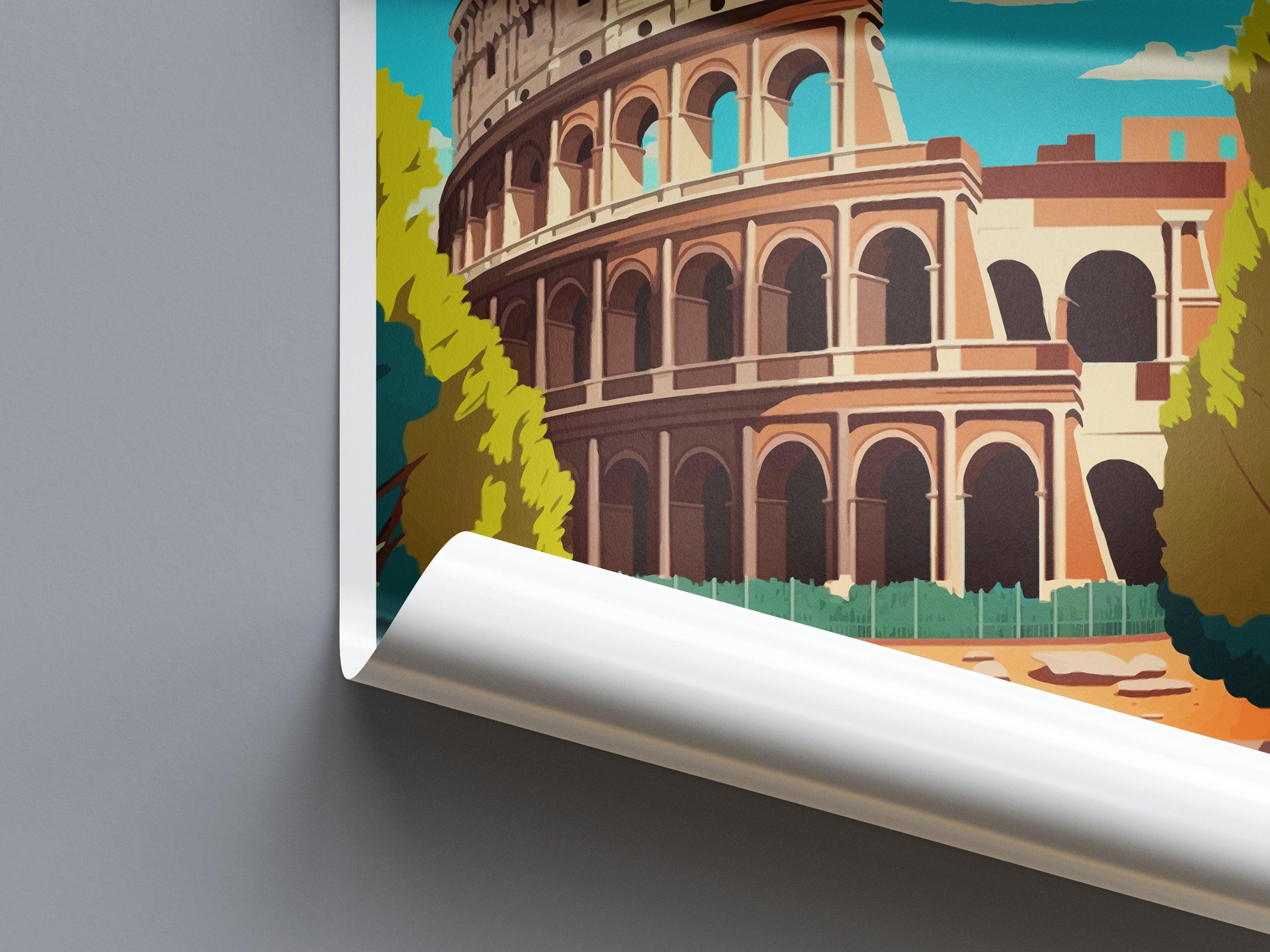 Rome Travel Print